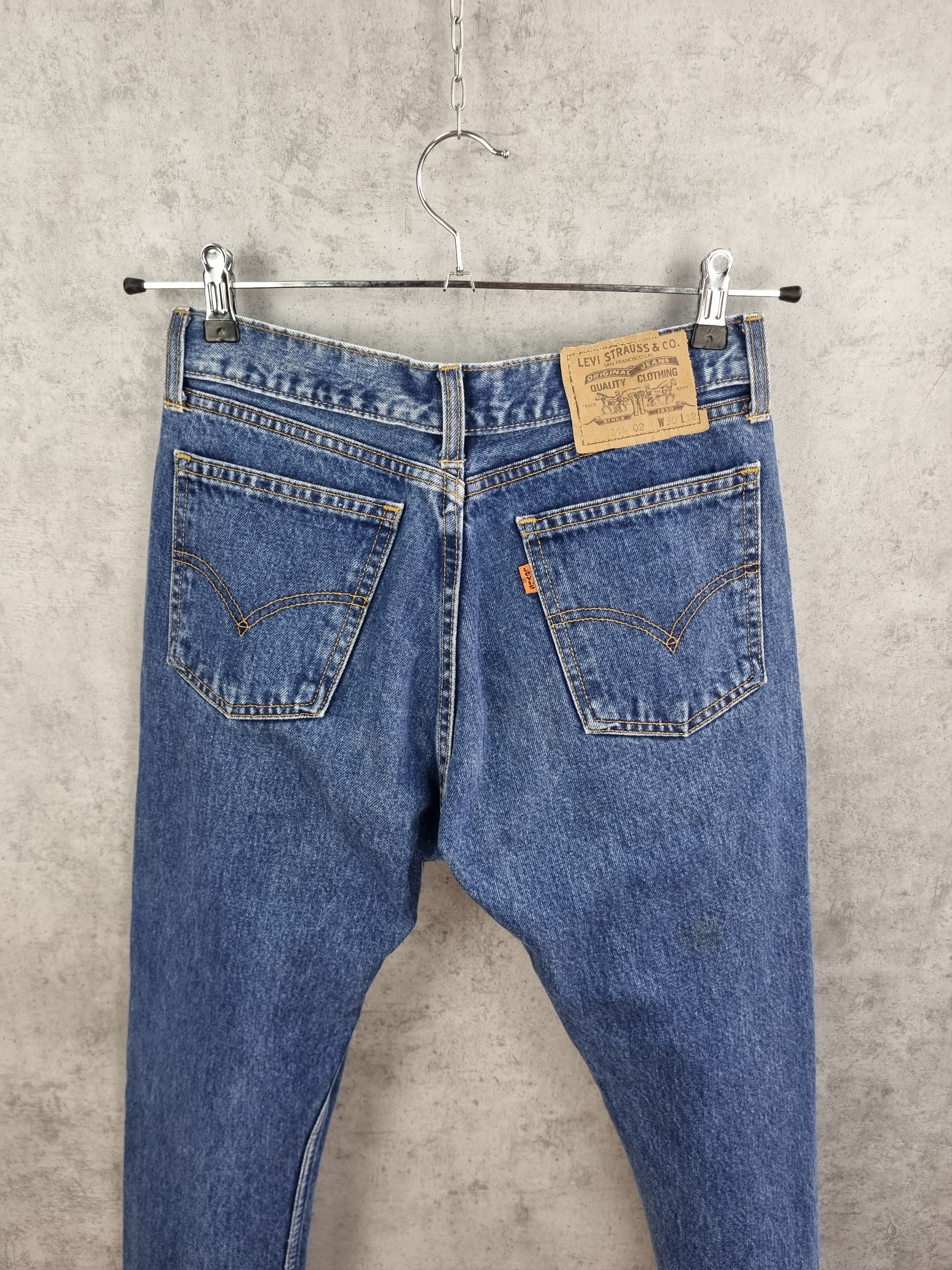Levi's × Levi's Vintage Clothing × Vintage 95s Levi's Raw Denim Gorgeous Denim Jeans made in UK Size US 30 / EU 46 - 2 Thumbnail