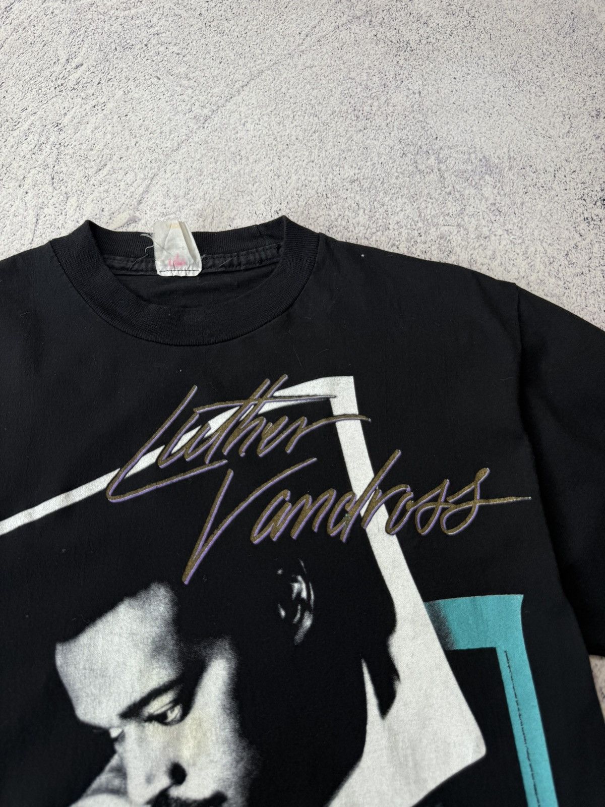 Band Tees Vintage Luther Vandross 1988 Rap T-Shirt Rare Size US M / EU 48-50 / 2 - 16 Thumbnail