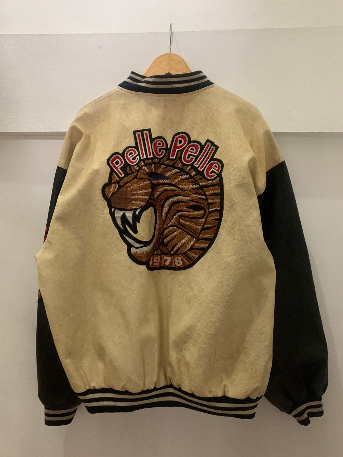 Marc Buchanan × Pelle Pelle Vintage Pelle Pelle by Marc Buchanan Varsity Jacket Size US XXL / EU 58 / 5 - 2 Thumbnail