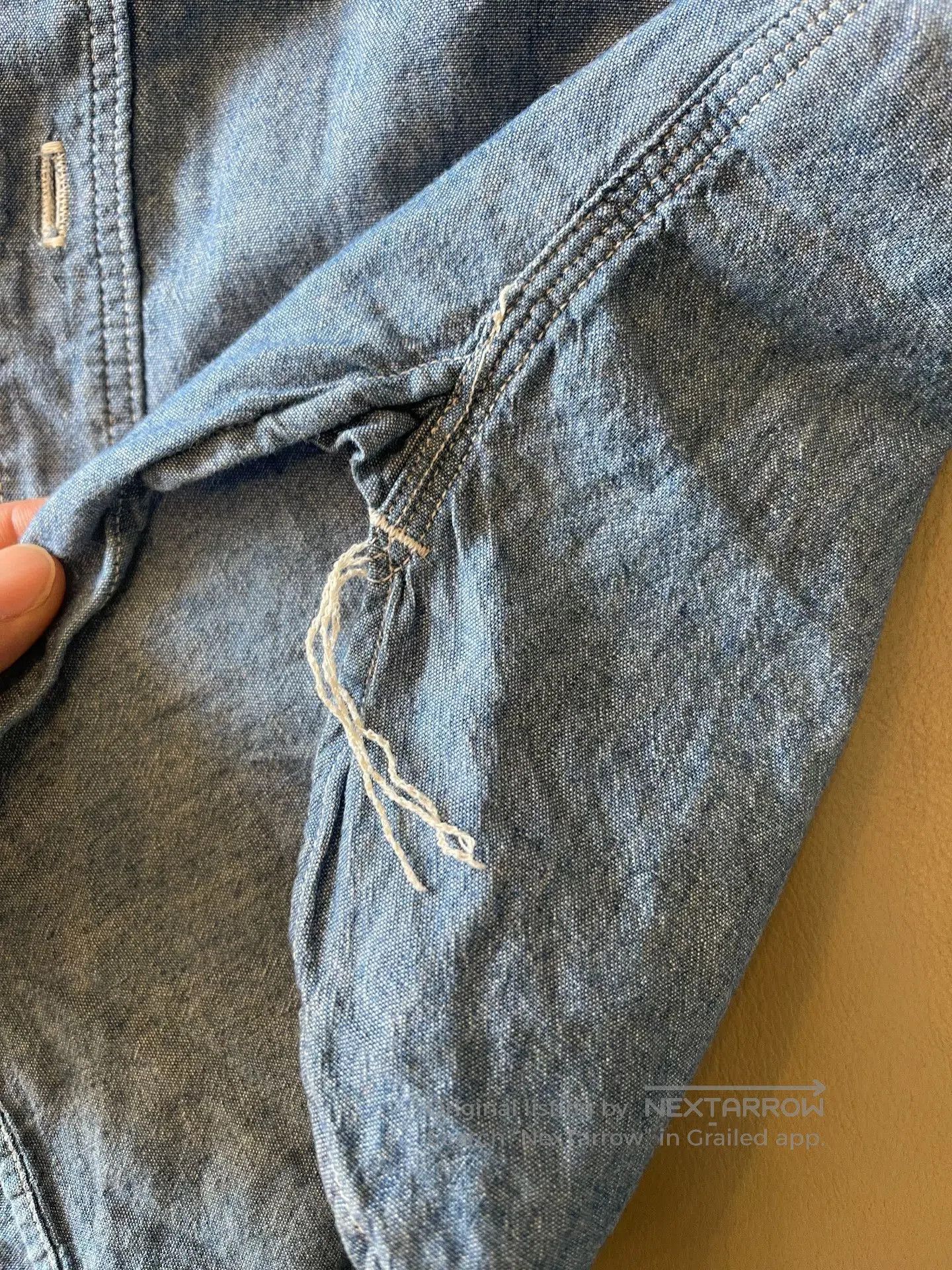 Orslow Orslow Chambray Denim Shirt. Size US S / EU 44-46 / 1 - 9 Thumbnail