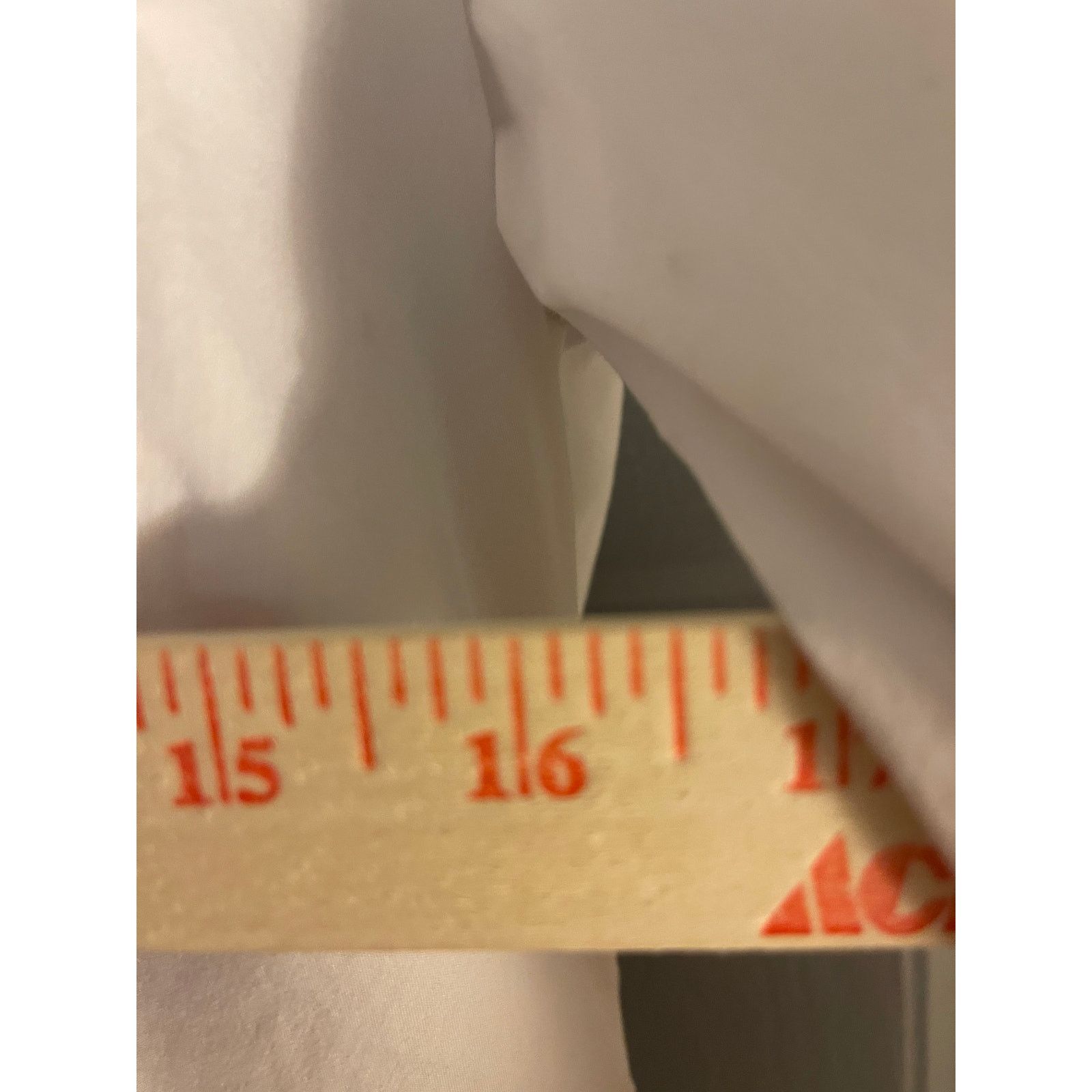 Anne Klein Anne Klein White Button Front Blouse Small Classic Shirt Size S / US 4 / IT 40 - 7 Thumbnail