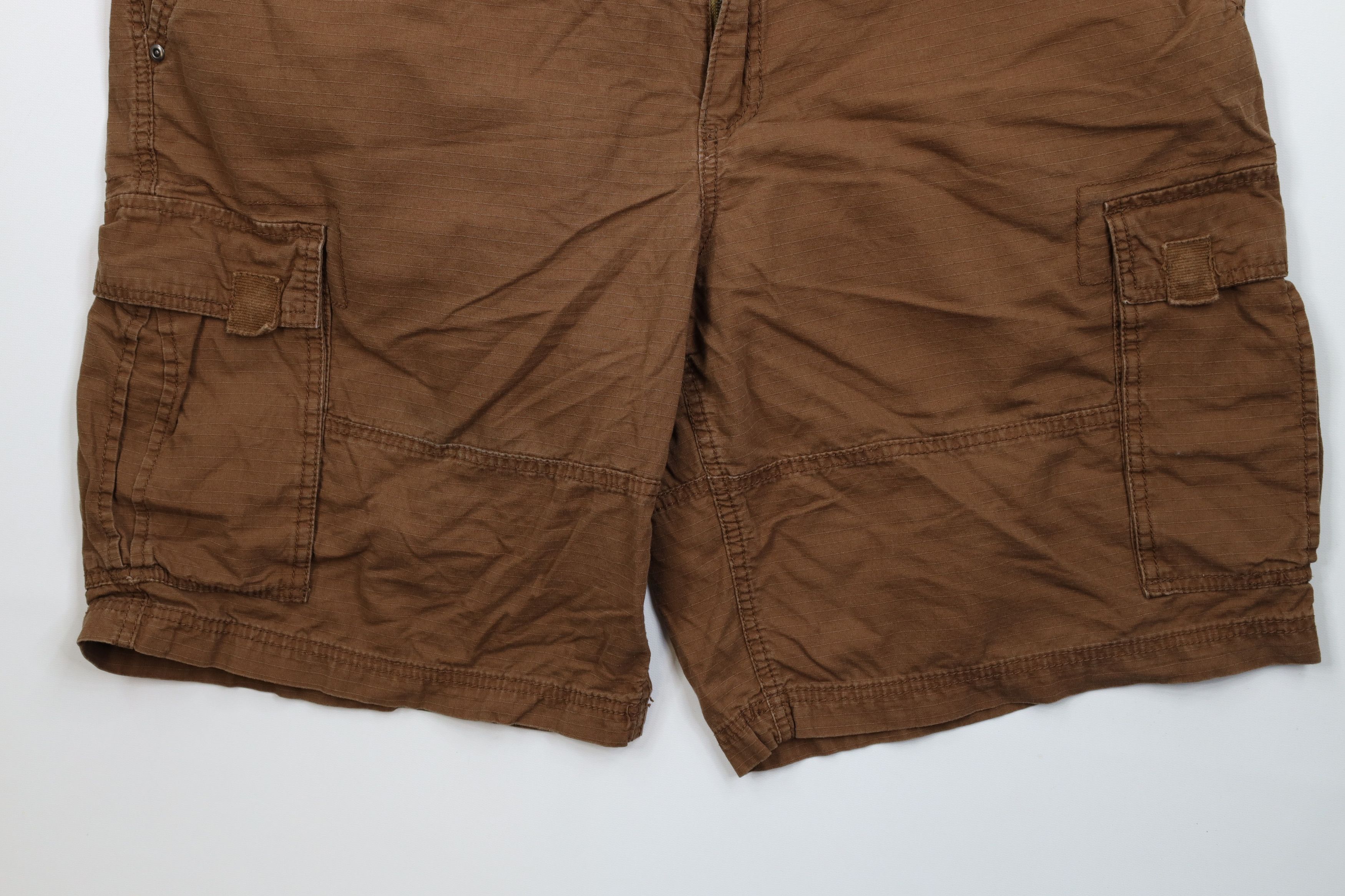 Ocean Pacific Vintage Ocean Pacific OP Surfing Ripstop Cargo Shorts Brown Size US 42 / EU 58 - 4 Thumbnail