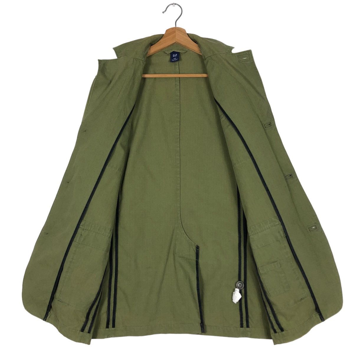 Japanese Brand 🔥Vtg Military Chore Jacket Design Gap Japan Issey Miyake Size US S / EU 44-46 / 1 - 11 Thumbnail