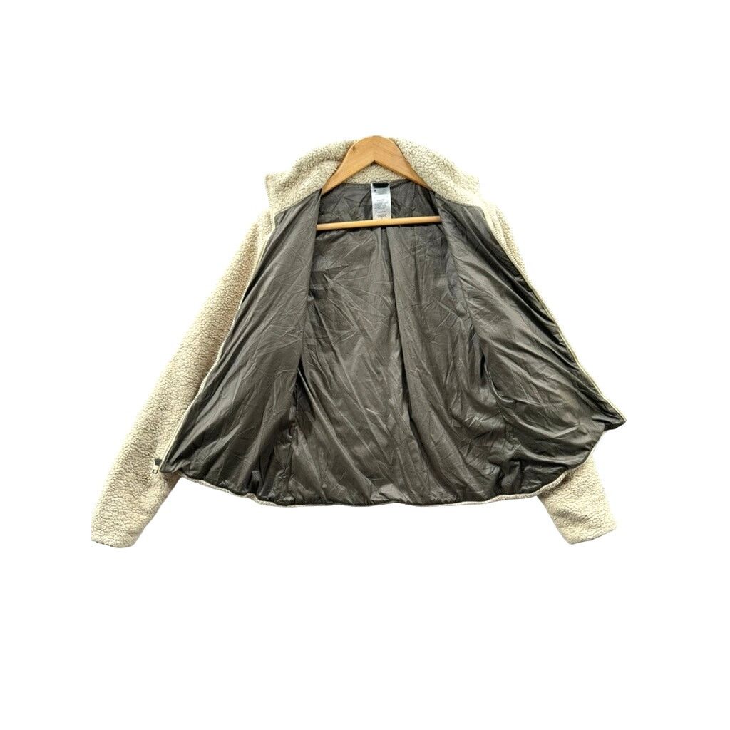 Patagonia × Vintage Patagonia Women's Tan Full Zip Insulated Fleece Jacket Size US S / EU 44-46 / 1 - 5 Thumbnail