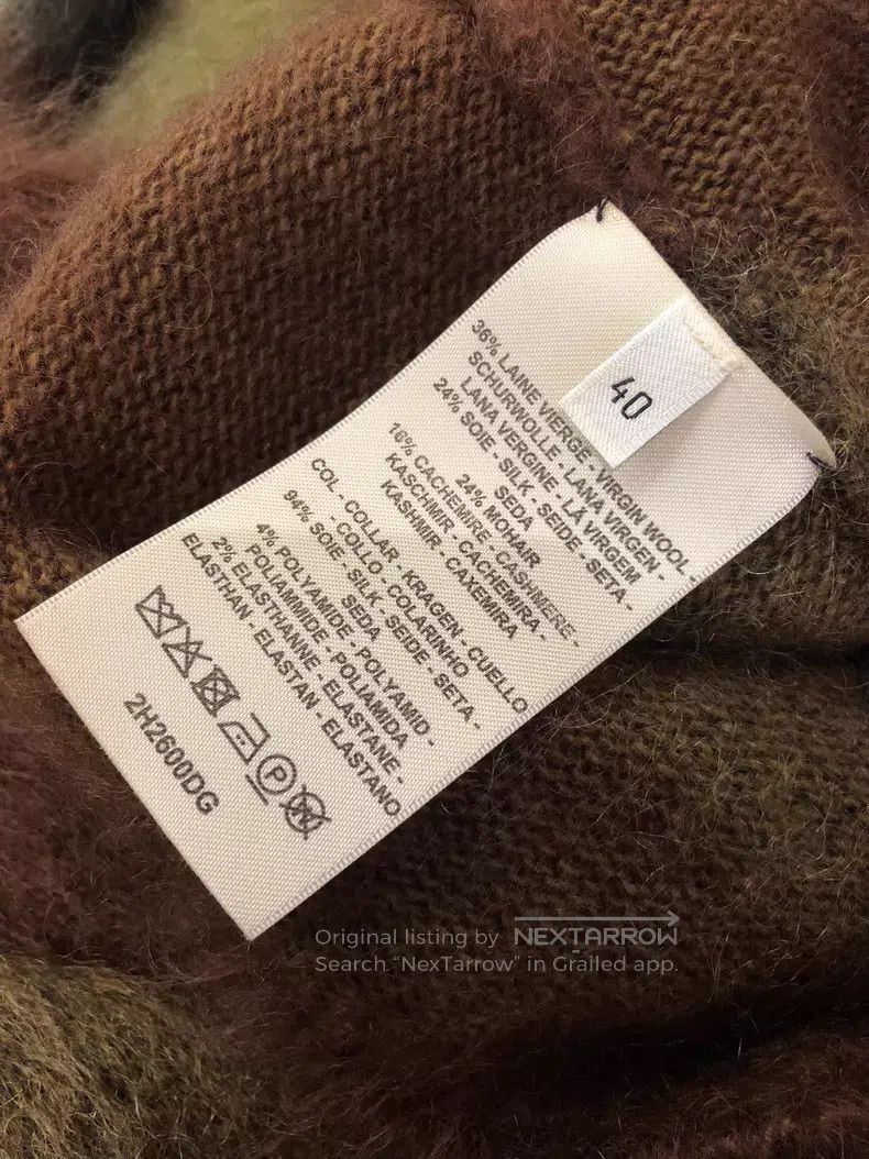 Hermes Hermes Marl Color Mohair Sweater Size S / US 4 / IT 40 - 4 Thumbnail