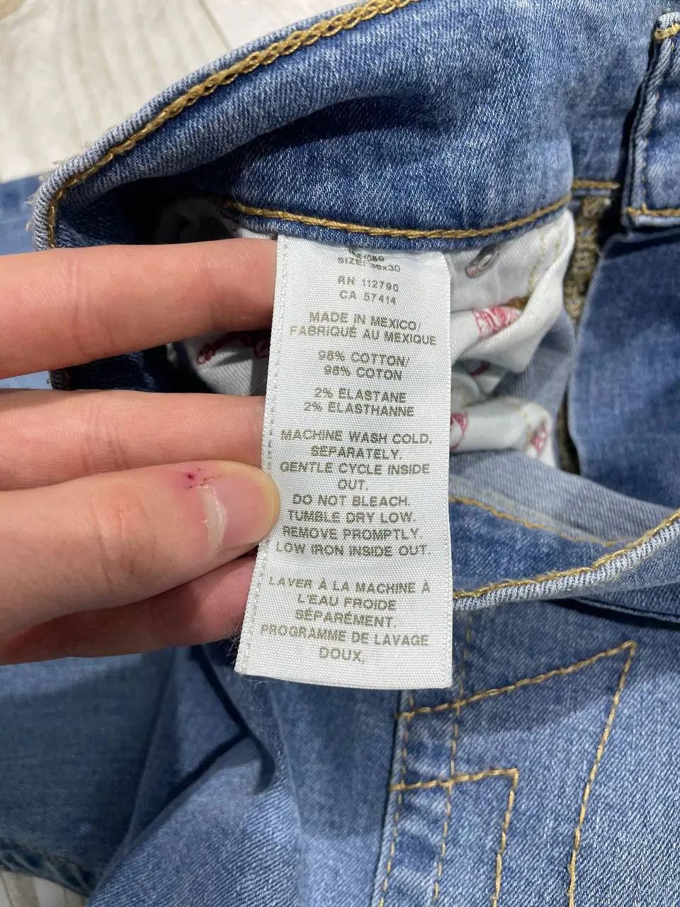 True Religion Vintage True Religion Ricky SN Jeans Denim straight Y2K Size US 36 / EU 52 - 16 Thumbnail