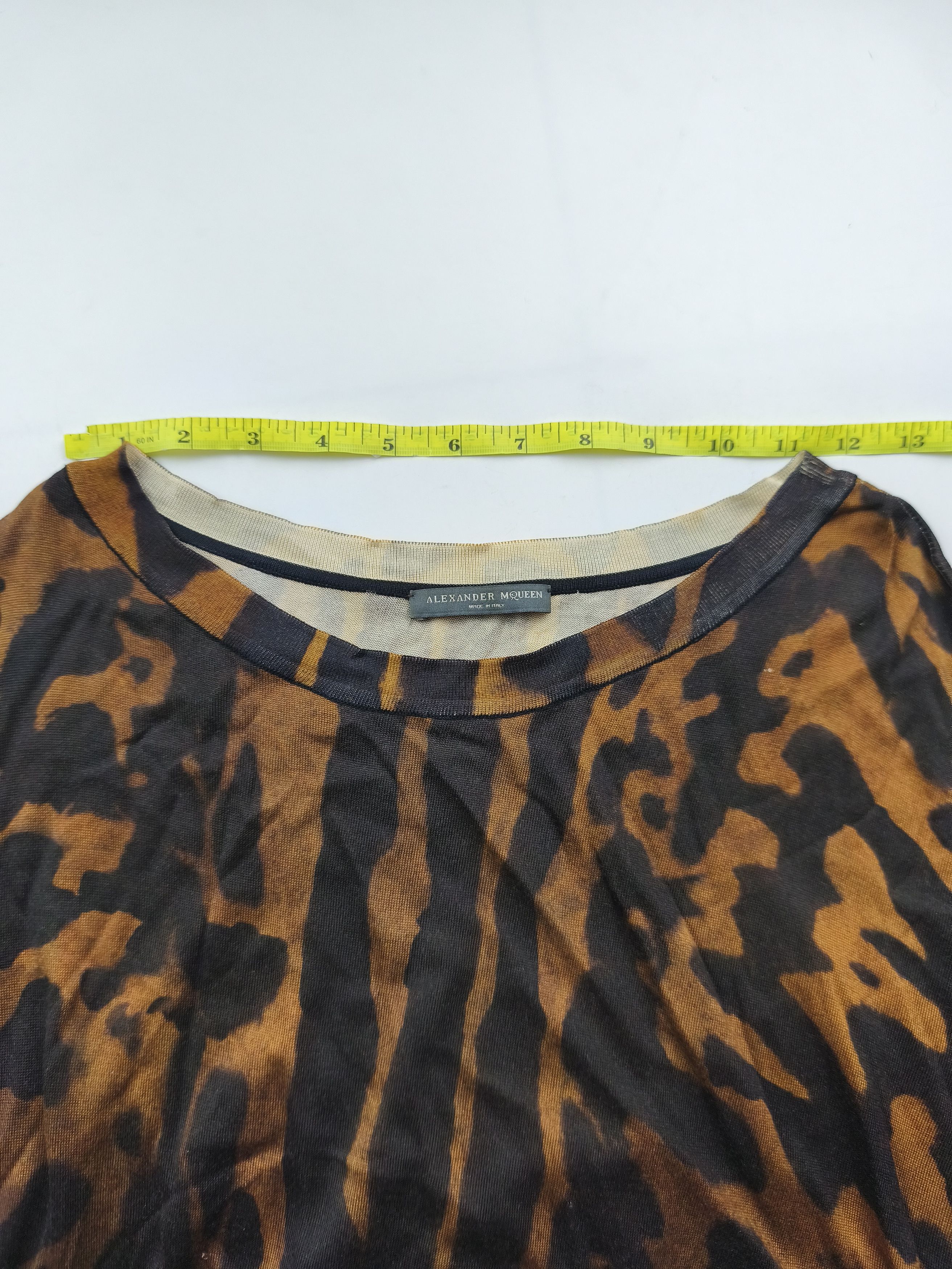 Alexander McQueen Alexander McQueen leopard assymetric silk dress Size S / US 4 / IT 40 - 14 Thumbnail