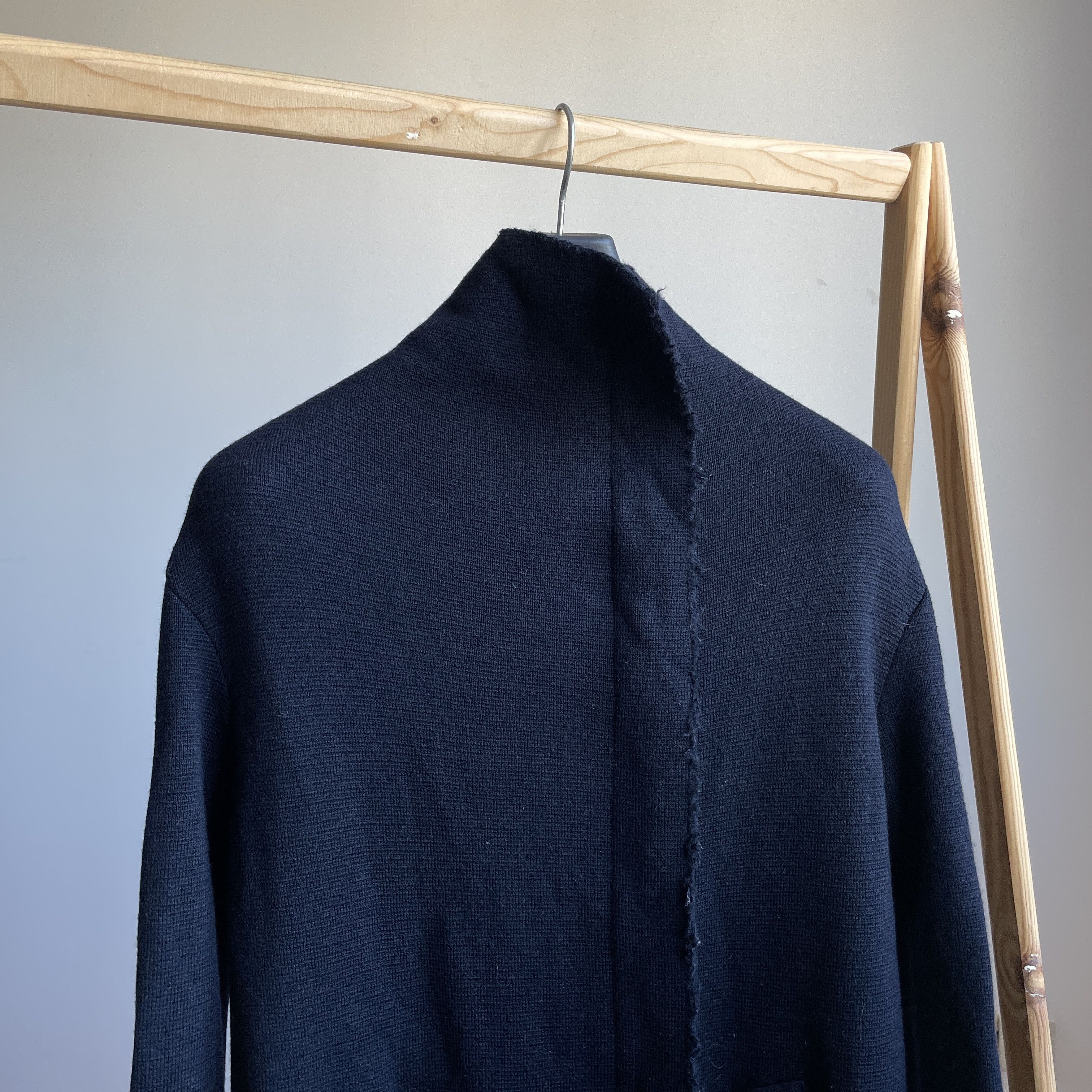 Other Artisanal Avant Garde Raw Edges Womens Coat Size M / US 6-8 / IT 42-44 - 4 Thumbnail