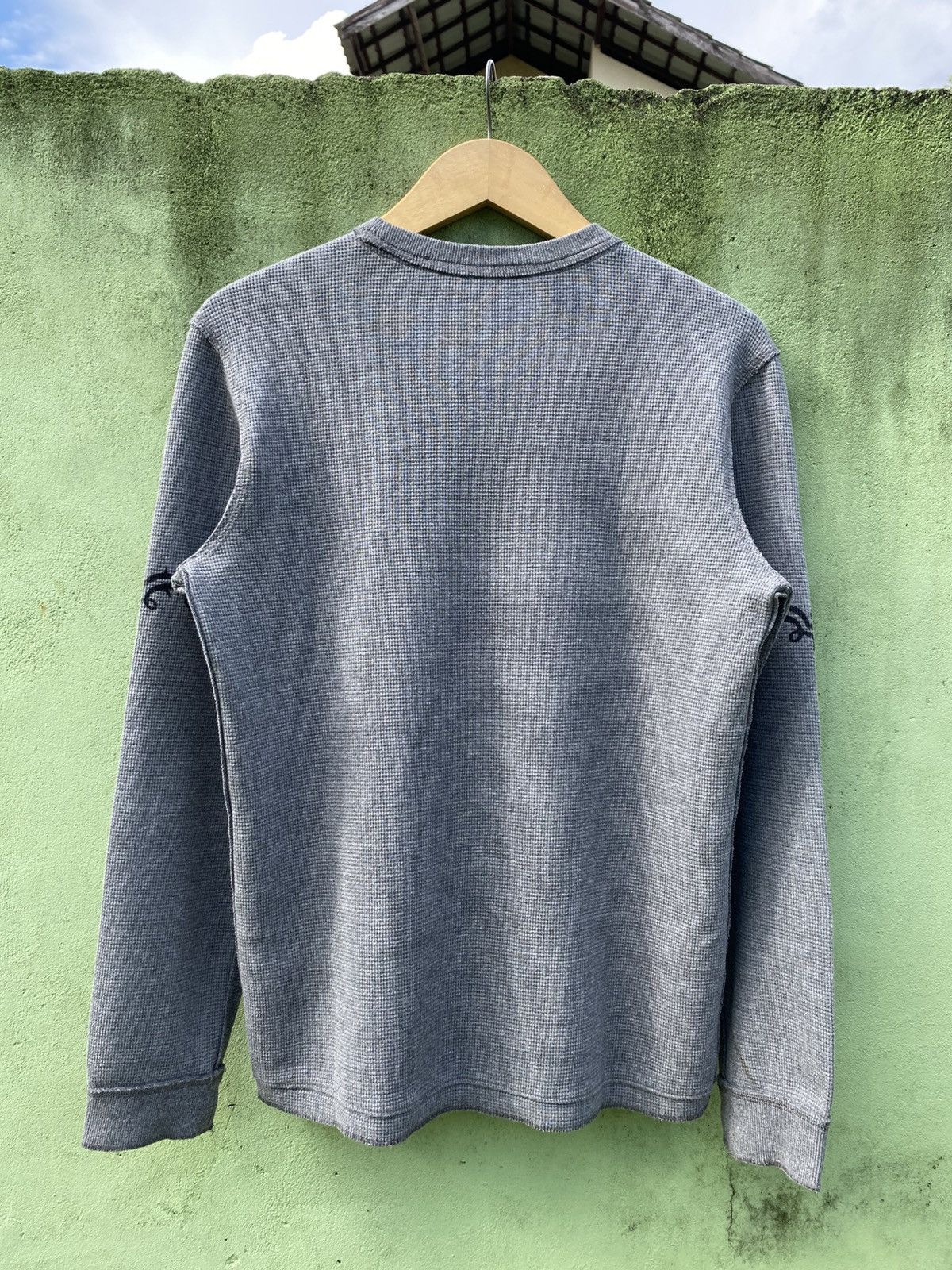BUCKAROO Buckaroo Vintage Thermal Waffle Knit Eagle Graphic Crewneck Size US L / EU 52-54 / 3 - 9 Thumbnail