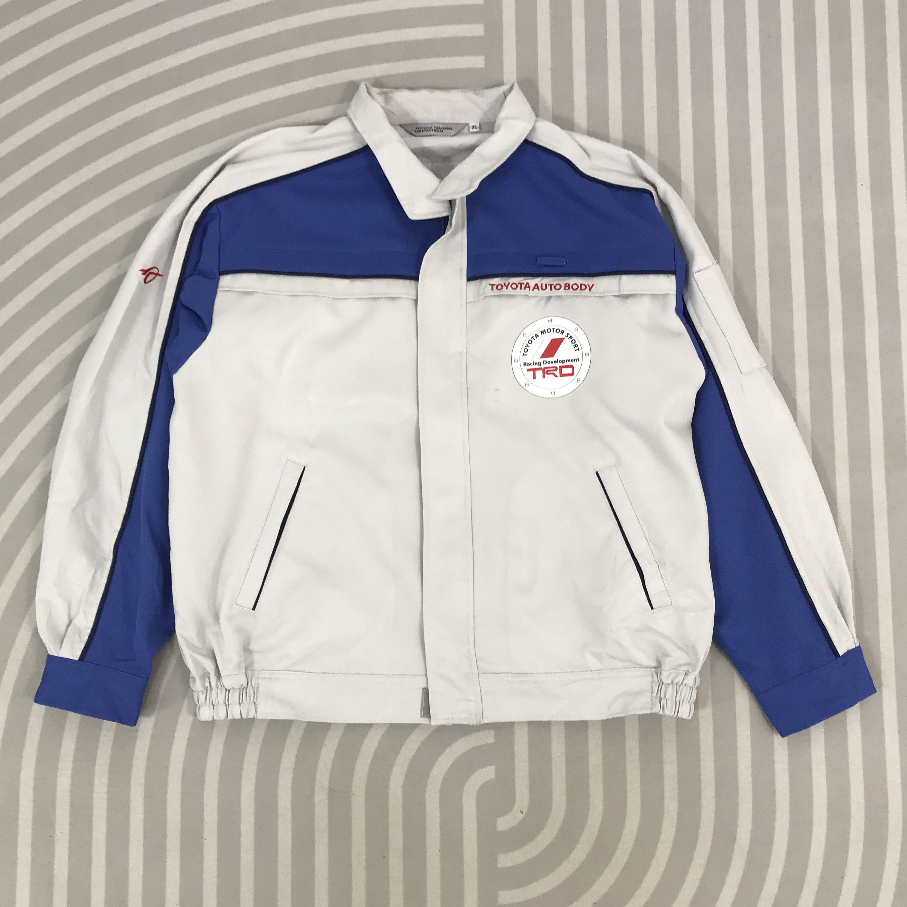 Japanese Brand × Vintage Vintage Toyota Auto body X Trd Racing Jacket Size US XL / EU 56 / 4 - 1 Thumbnail
