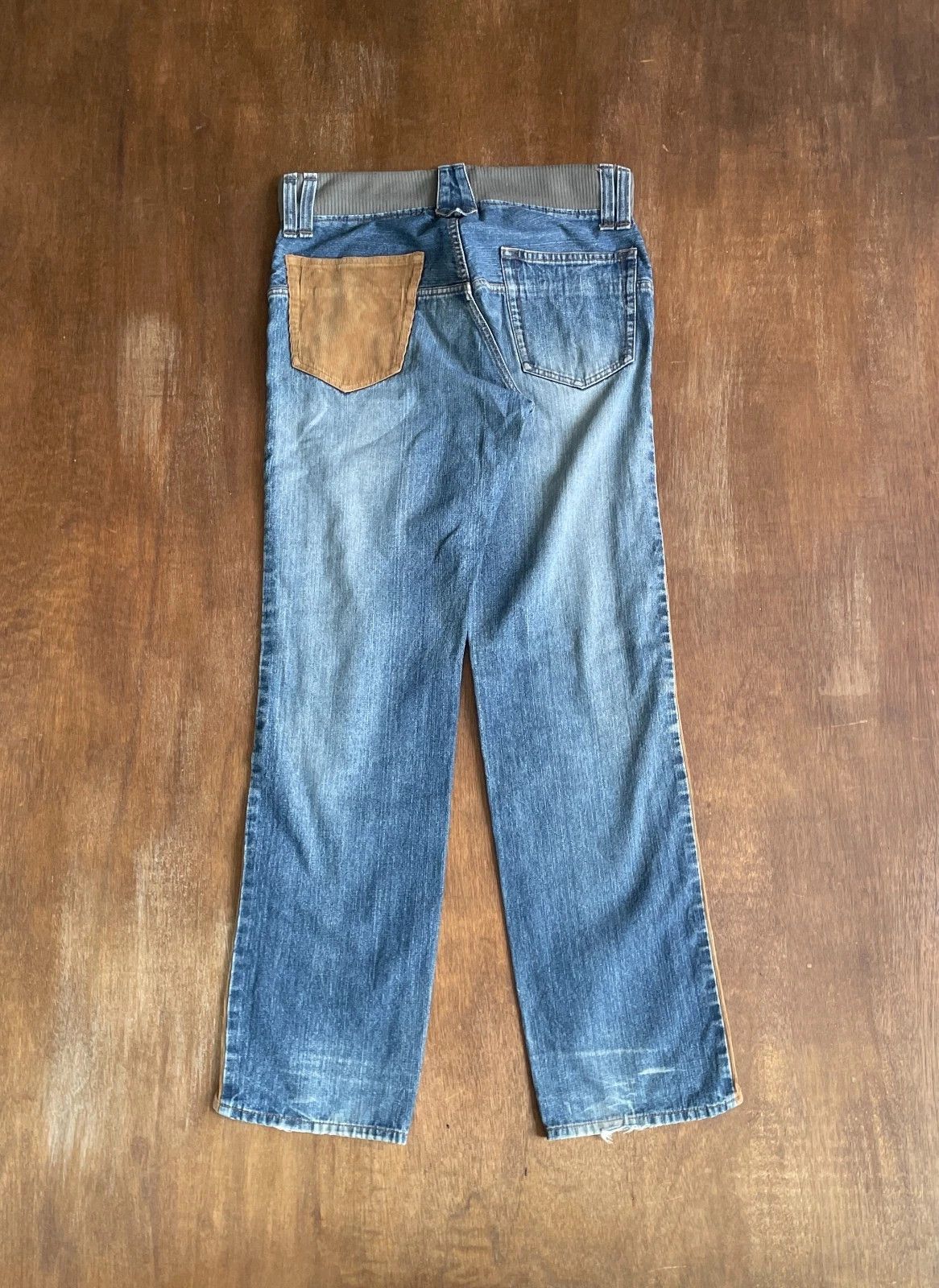 PPFM PPFM Patch Washed Denim Y2K Size US 33 - 9 Thumbnail