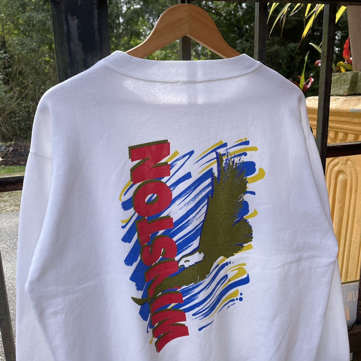 Vintage 🔥Vintage 1992 Winston Big Logo Design Sweatshirts Size US M / EU 48-50 / 2 - 5 Thumbnail