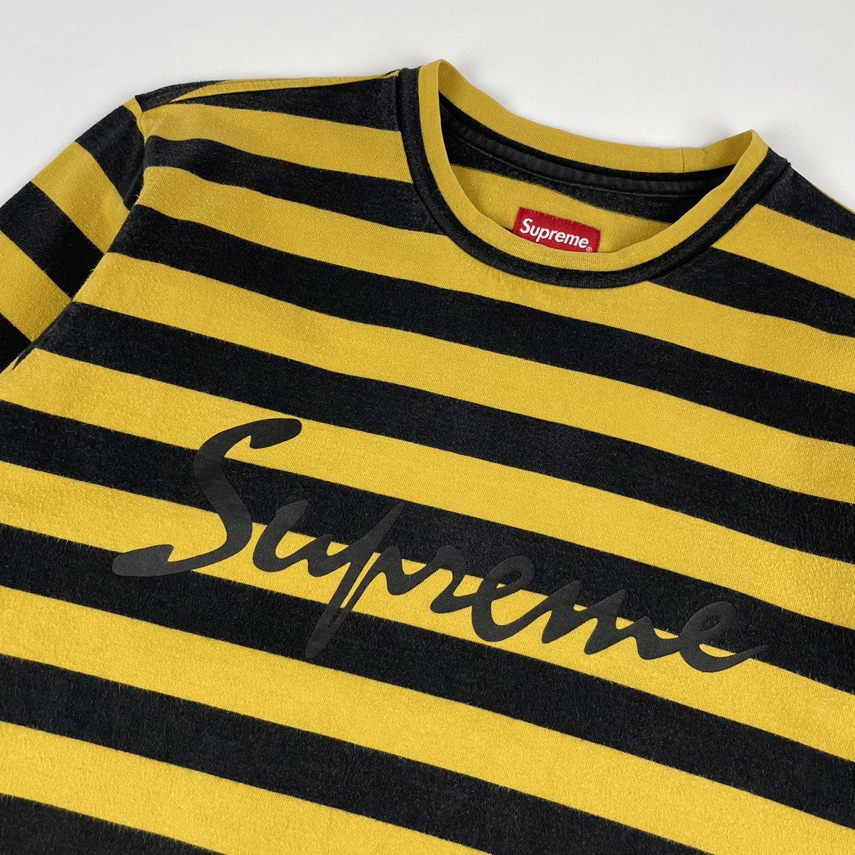 Supreme Supreme Striped Long Sleeve T-Shirt Size US M / EU 48-50 / 2 - 5 Thumbnail