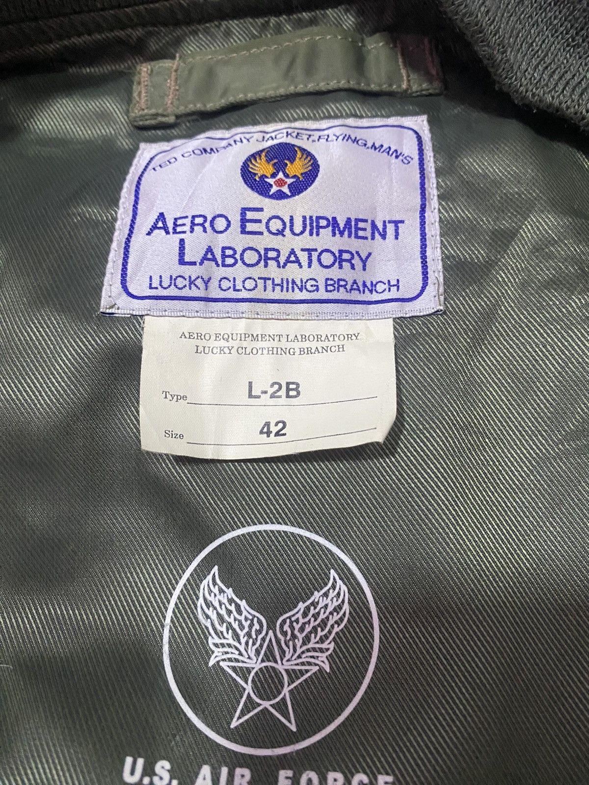 Tedman × Vintage Vintage Ted Company USAF Bomber Jacket Olive Green Size US M / EU 48-50 / 2 - 14 Thumbnail