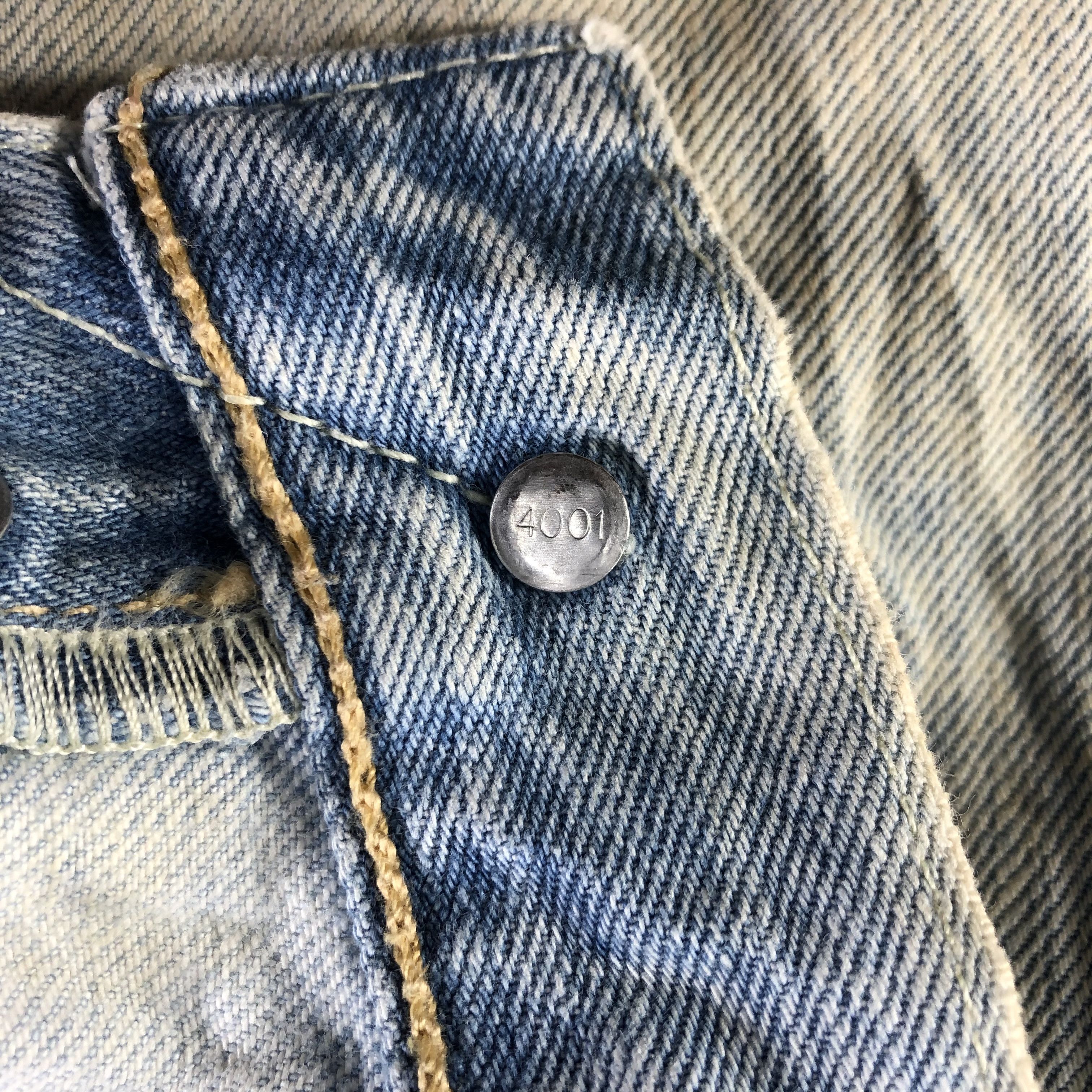 Levi's Vintage Light Wash Levis 501 Jeans-J3654 Size US 30 / EU 46 - 10 Thumbnail