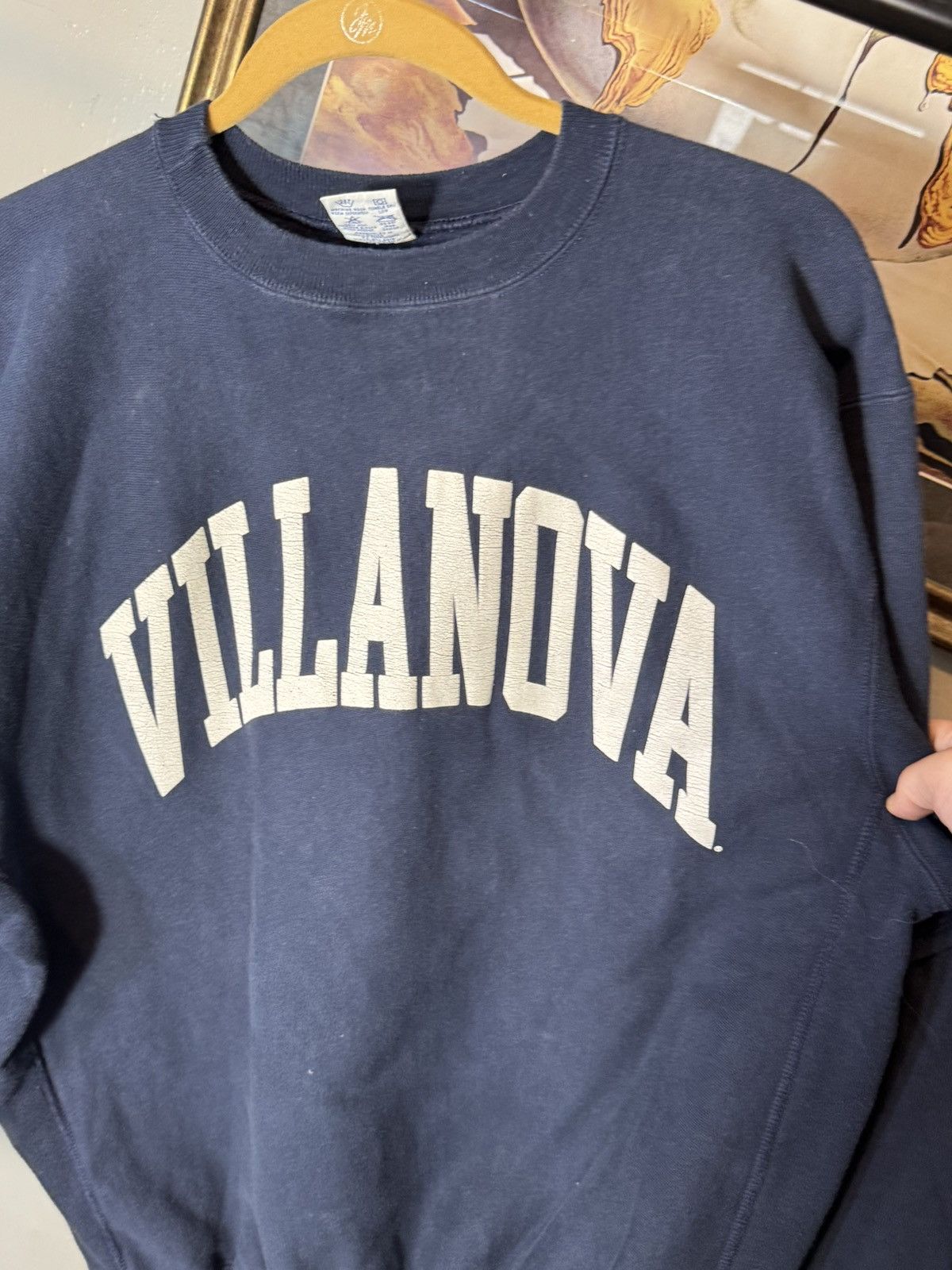 Champion Vintage Villanova Champion Reverse Weave Sweatshirt Size US XXL / EU 58 / 5 - 3 Thumbnail