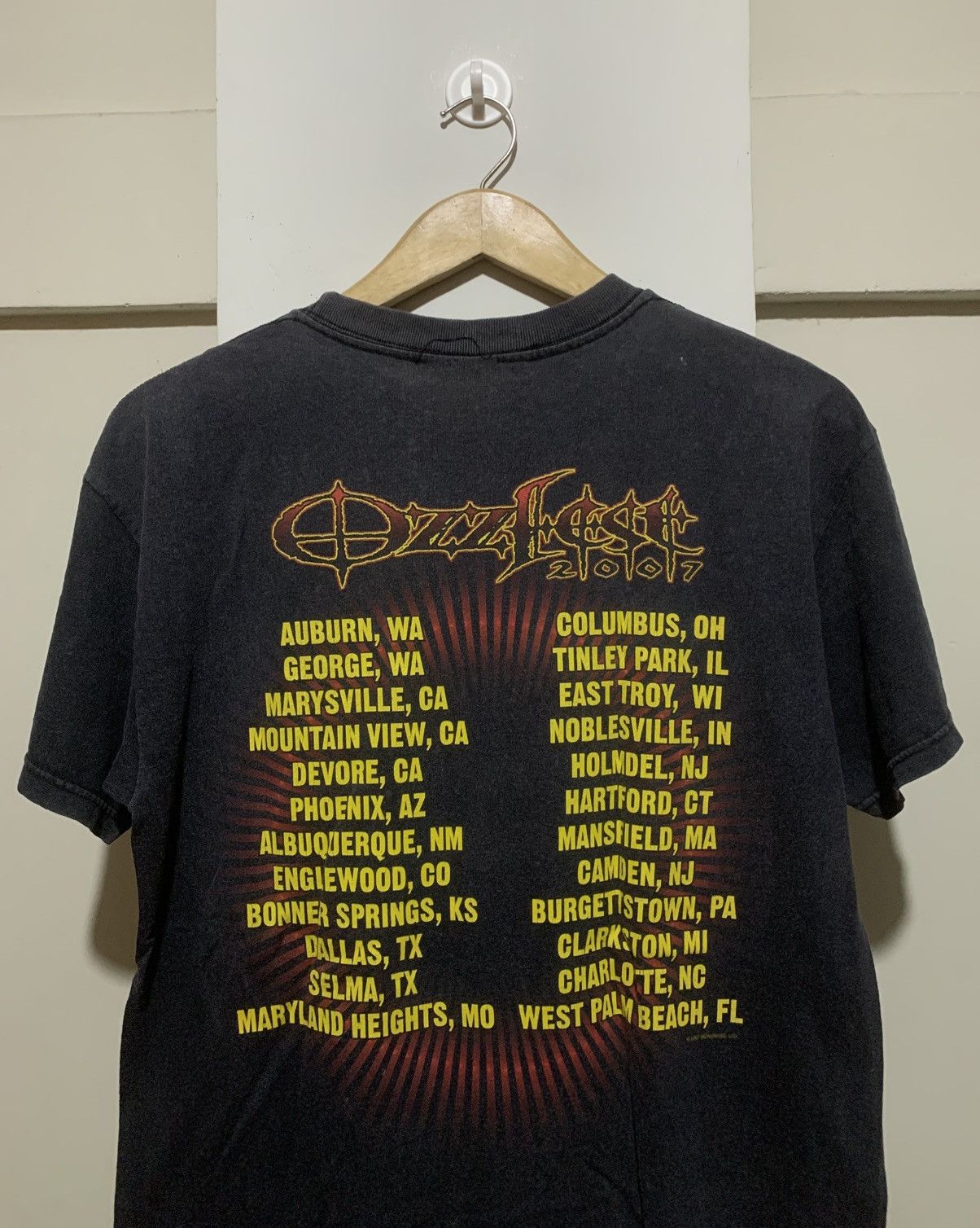 Band Tees Vintage Ozzfest 2007 Tour T Shirt Size US M / EU 48-50 / 2 - 10 Thumbnail