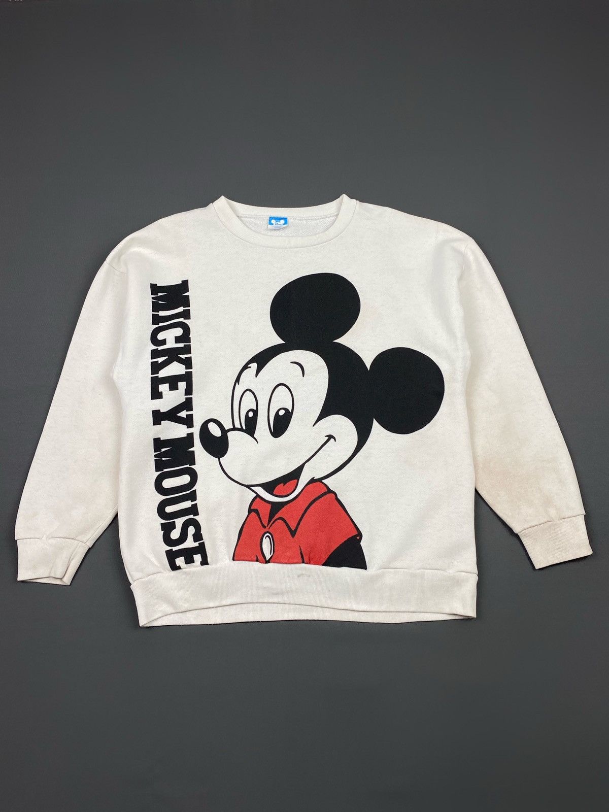 Disney × Vintage Vintage Disney Mickey Mouse Over Print Sweatshirt Made USA Size US L / EU 52-54 / 3 - 1 Thumbnail
