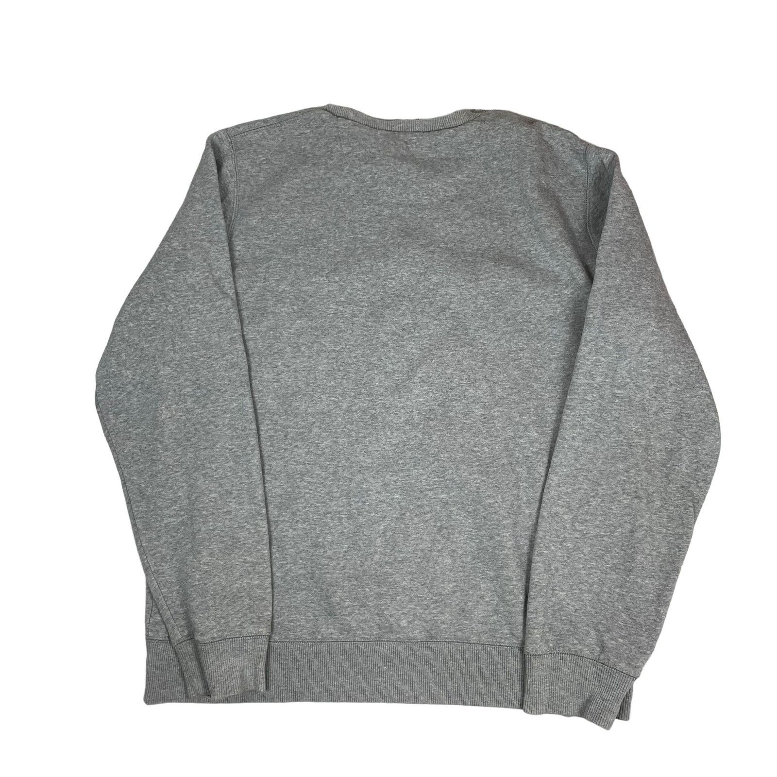 Nike × Vintage Vintage Nike Men Gray Spellout Lined Fleece Sweatshirt Large Size US L / EU 52-54 / 3 - 8 Thumbnail