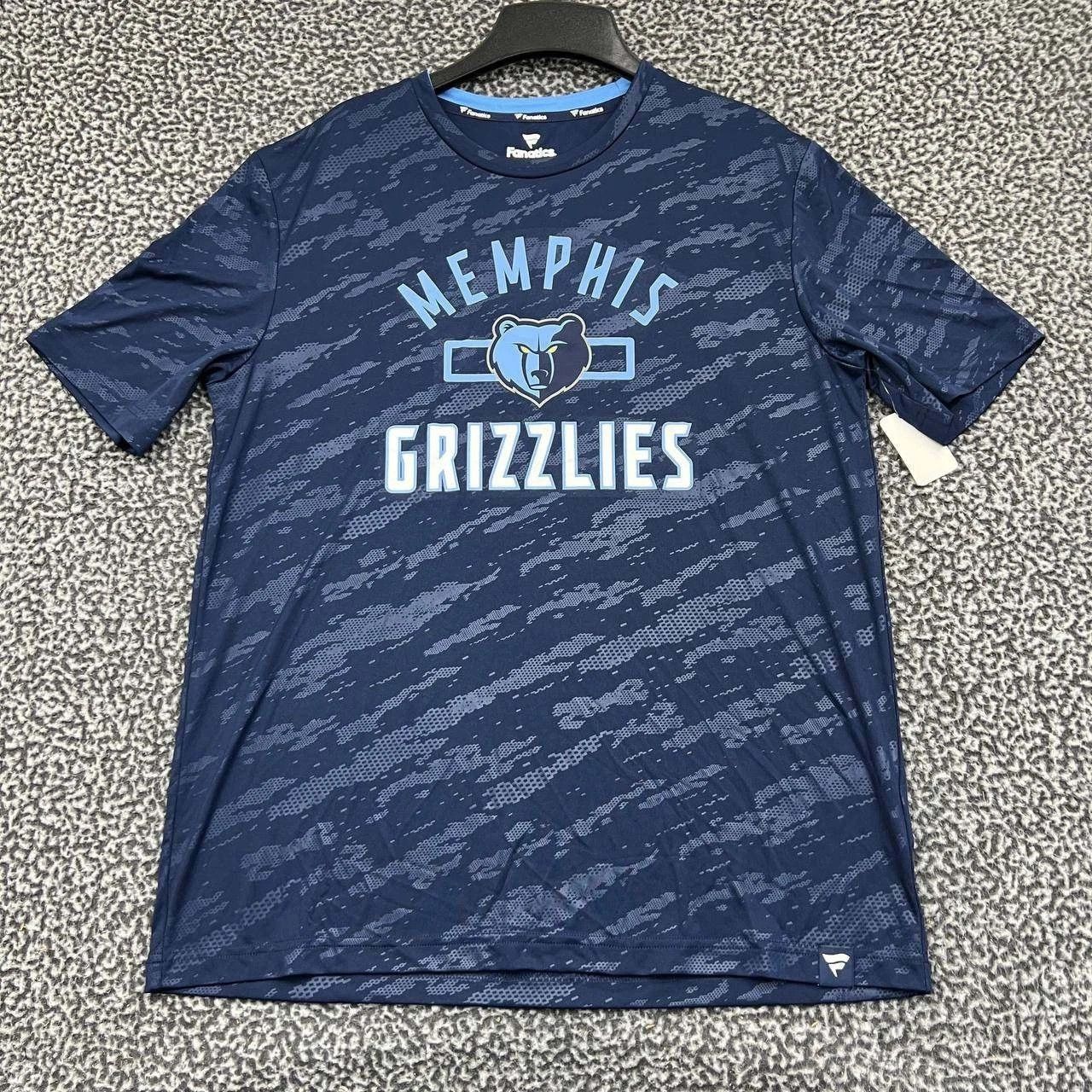 Other Memphis Grizzlies Shirt Men Blue Short Sleeve Crew Neck L Size US L / EU 52-54 / 3 - 1 Thumbnail