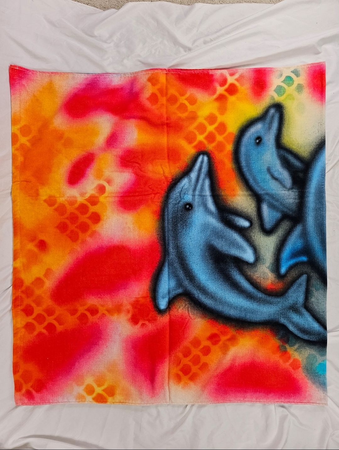 Pre-owned Supreme Dolphin Towel In Multicolor