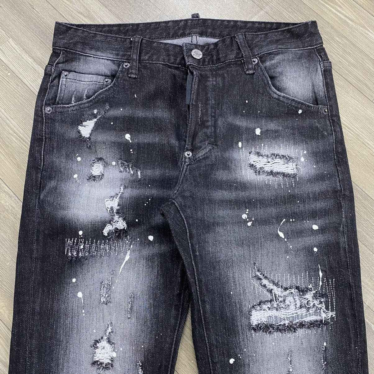 Dsquared2 2000s Dsquared2 Distressed Rock Punk Y2K Jeans ifsixwasnine Size US 30 / EU 46 - 3 Thumbnail