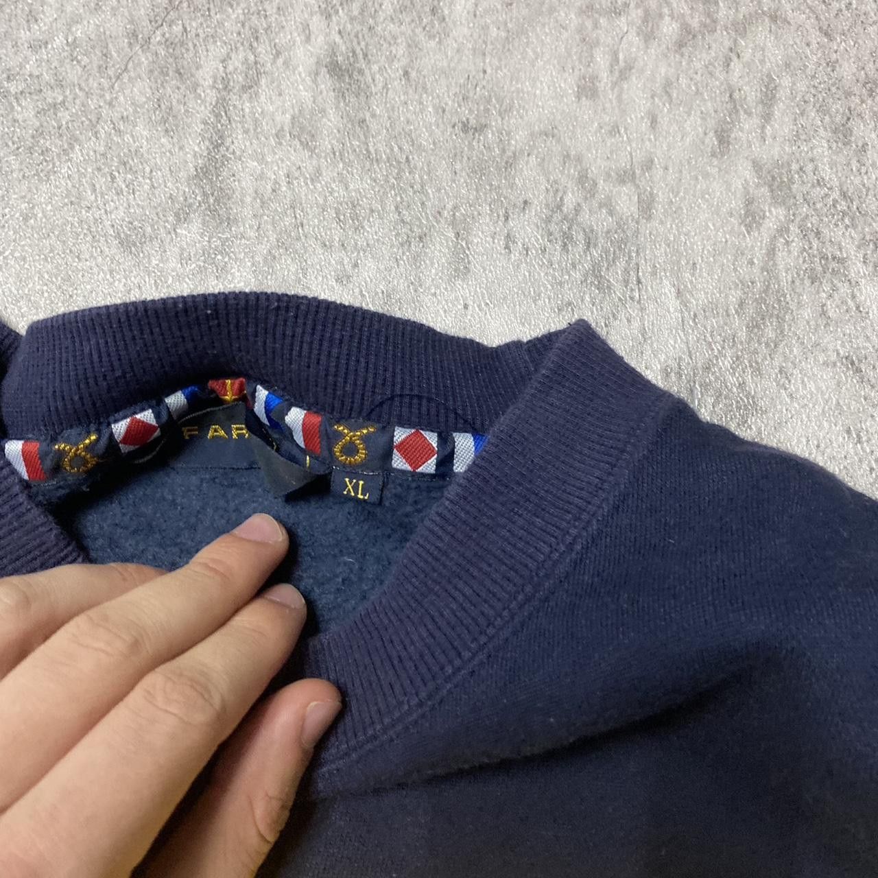 Other hoodie embroidered logo navy and yellow Size US XL / EU 56 / 4 - 3 Thumbnail