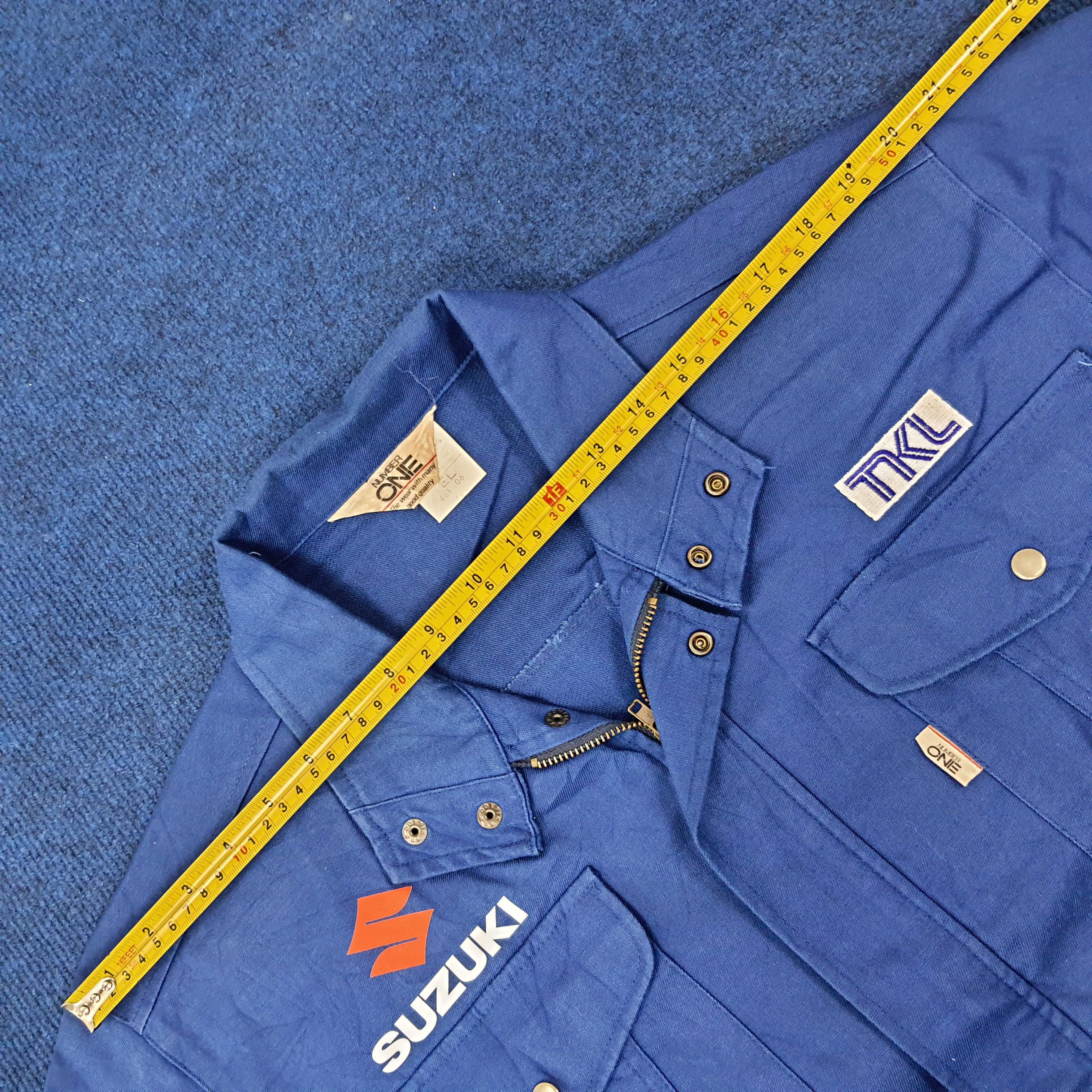 Japanese Brand × Vintage Vintage SUZUKI Motorsports Racing Jacket C232N3 Size US L / EU 52-54 / 3 - 9 Thumbnail
