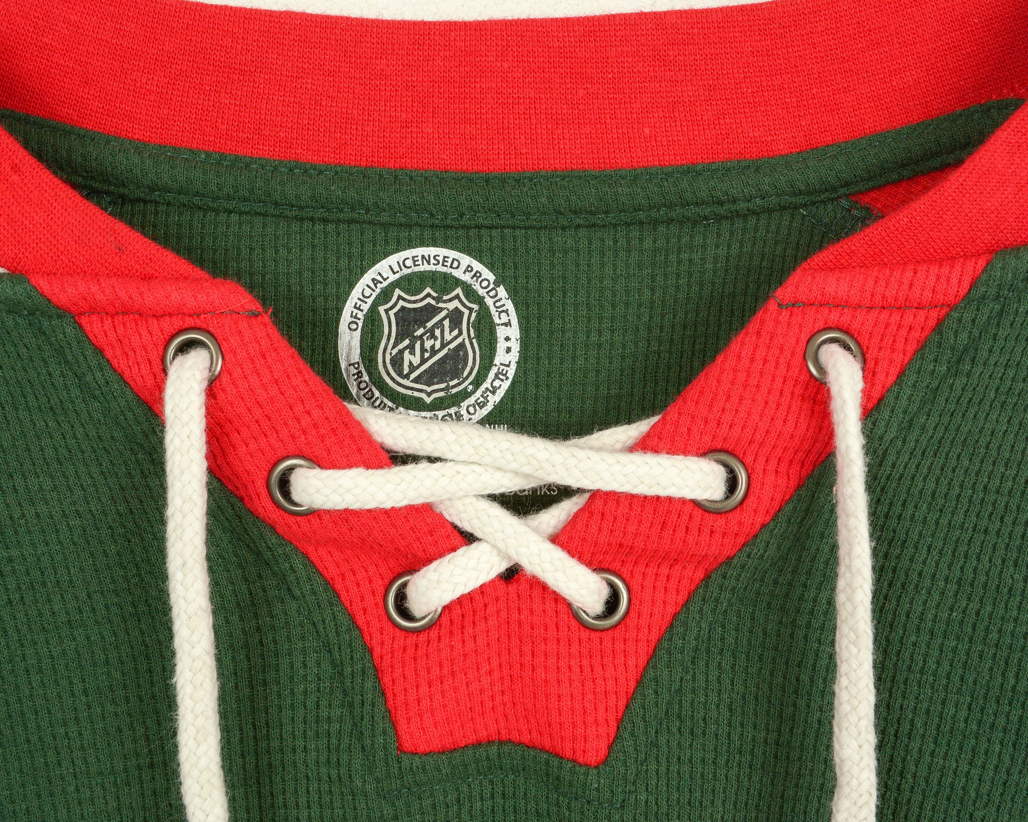 NHL Minnesota Wild G-III Men L Sweatshirt Jumper Collar Tie Size US L / EU 52-54 / 3 - 4 Thumbnail