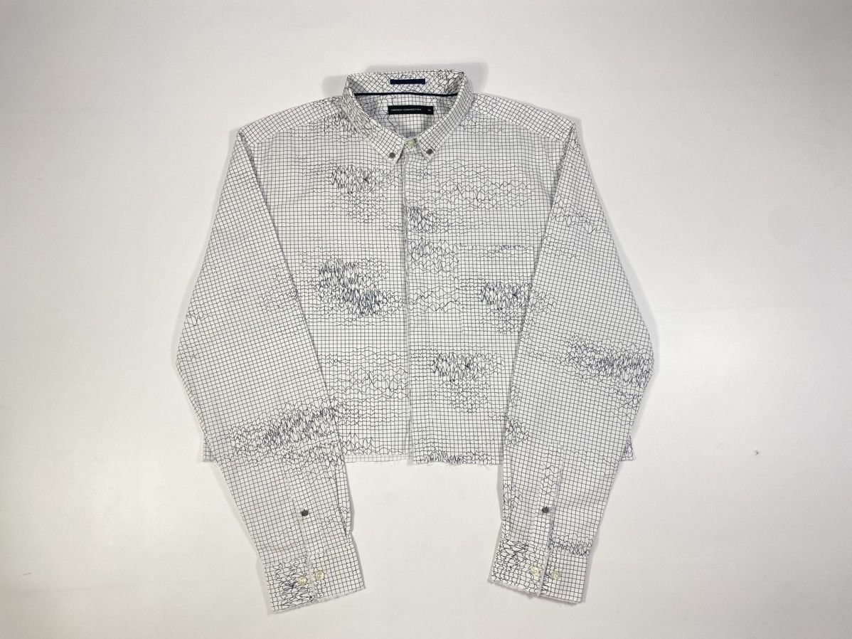 Vintage Avant Garde Cropped Distressed Spikes Geology Shirt Size US L / EU 52-54 / 3 - 14 Thumbnail