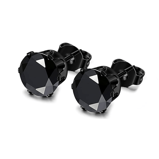 Designer × Japanese Brand × Jewelry Black Tiny Stud Earring Size ONE SIZE - 3 Thumbnail