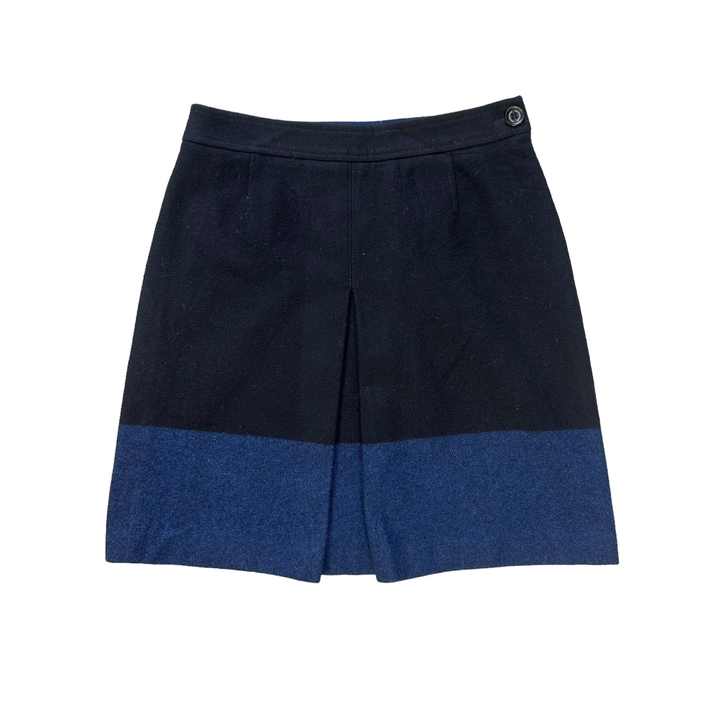 Mackintosh Mackintosh Philosophy Two Tone Wool Mini Skirt #A26-0581 Size 28" / US 6 / IT 42 - 1 Thumbnail