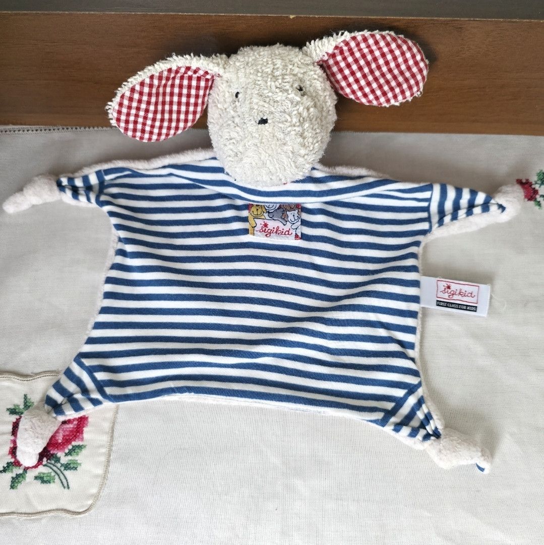 Other Vintage Sigikid Schnuffeltuch Comforter Dog Puppy Size ONE SIZE - 7 Thumbnail