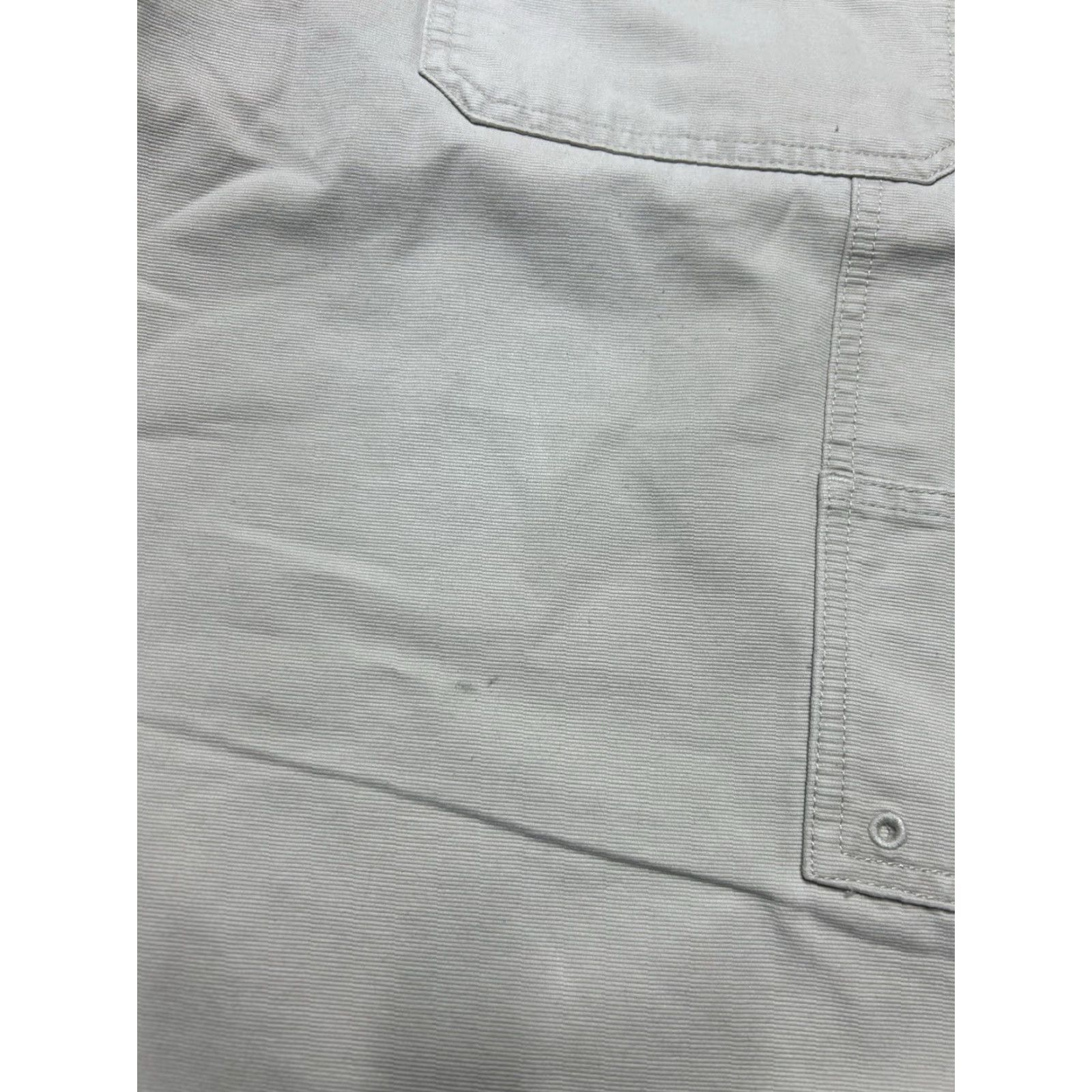 Express VINTAGE Express Carpenter Pants, White, 33x31, Baggy Workwear, Stratton, Skater, 90s Y2K, Mens, Pants Size US 33 - 3 Thumbnail