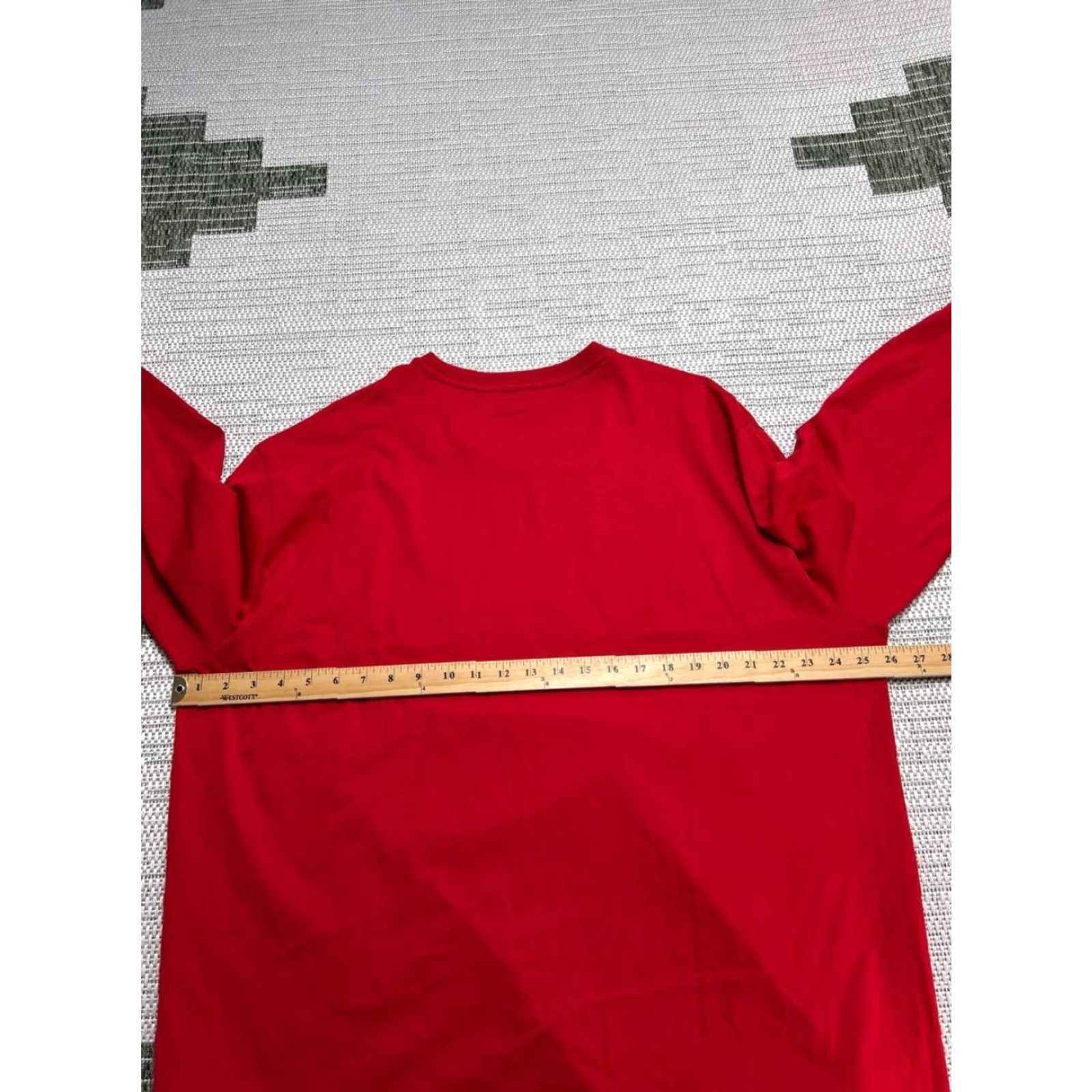 Polo Ralph Lauren Polo Ralph Lauren T Shirt Men XL Red Cotton Classic Fit Pony Rib Knit Athleisure Size US XL / EU 56 / 4 - 6 Thumbnail