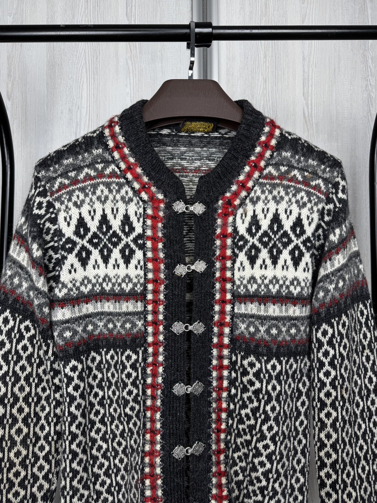 Dale Of Norway Norlander vintage unisex wool viscose blend sweater Norway Size L / US 10 / IT 46 - 3 Thumbnail