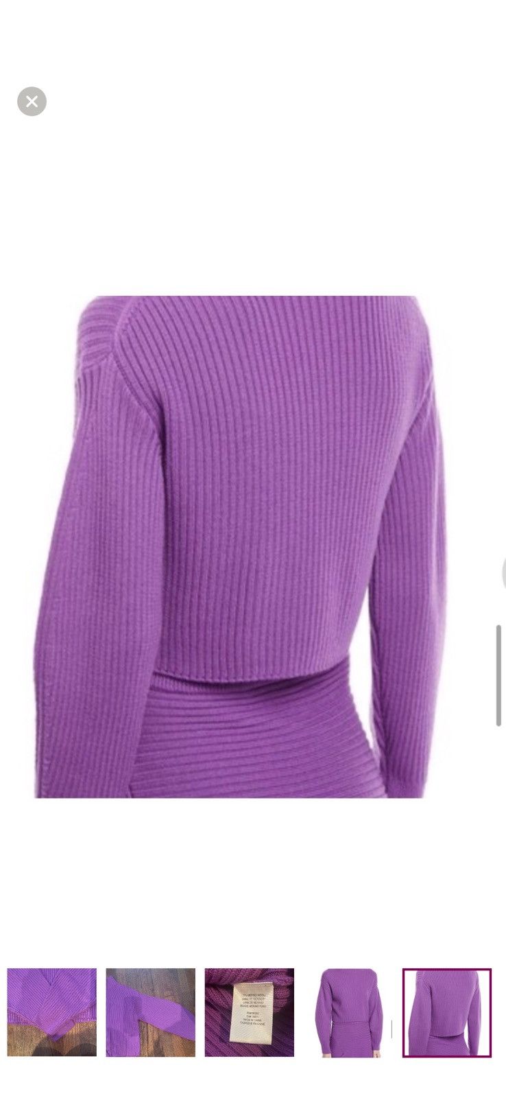 Tibi Ribbed Turtleneck Sweater Tibi Size S / US 4 / IT 40 - 8 Thumbnail