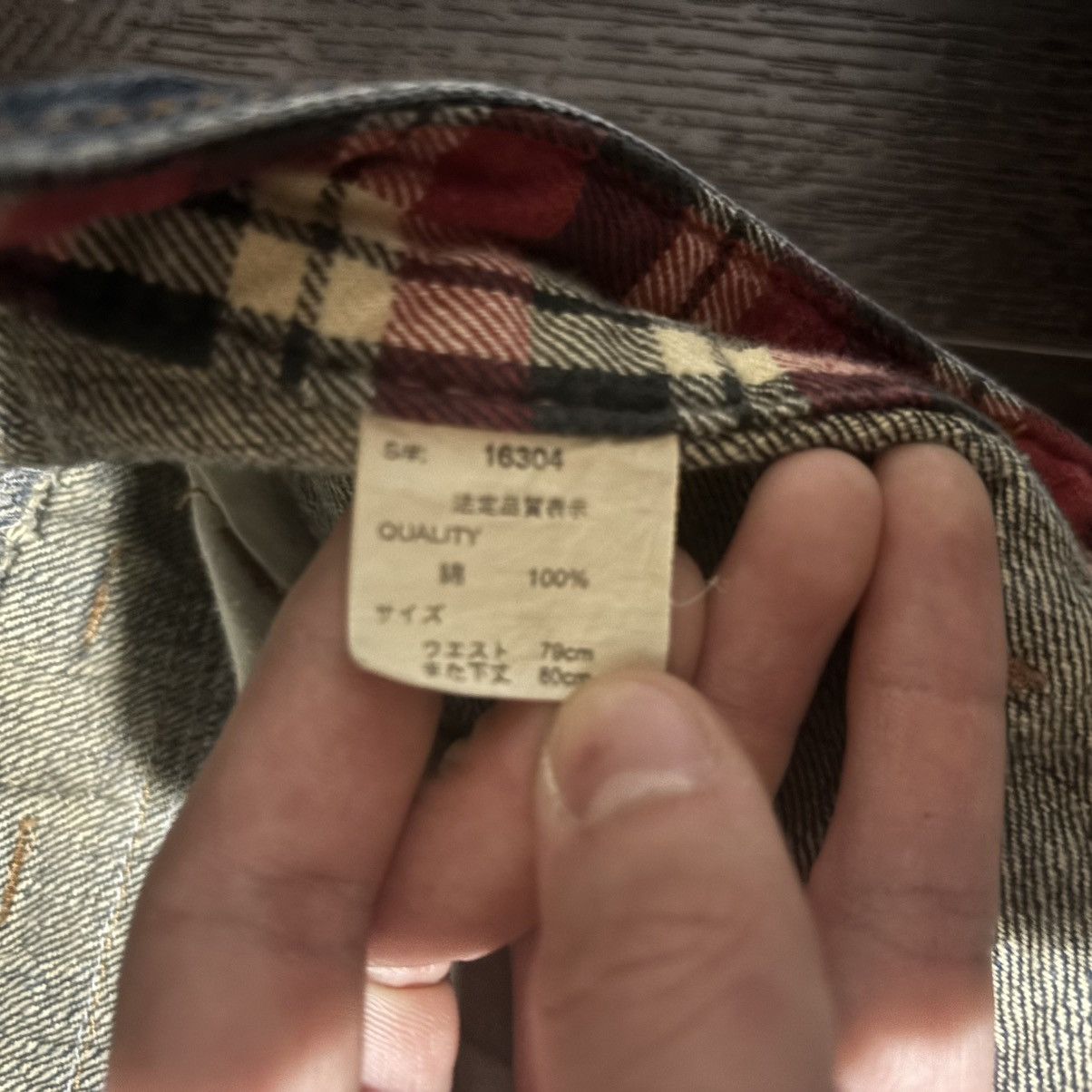Japanese Brand Nylaus Double Waisted Denim Size US 30 / EU 46 - 4 Thumbnail