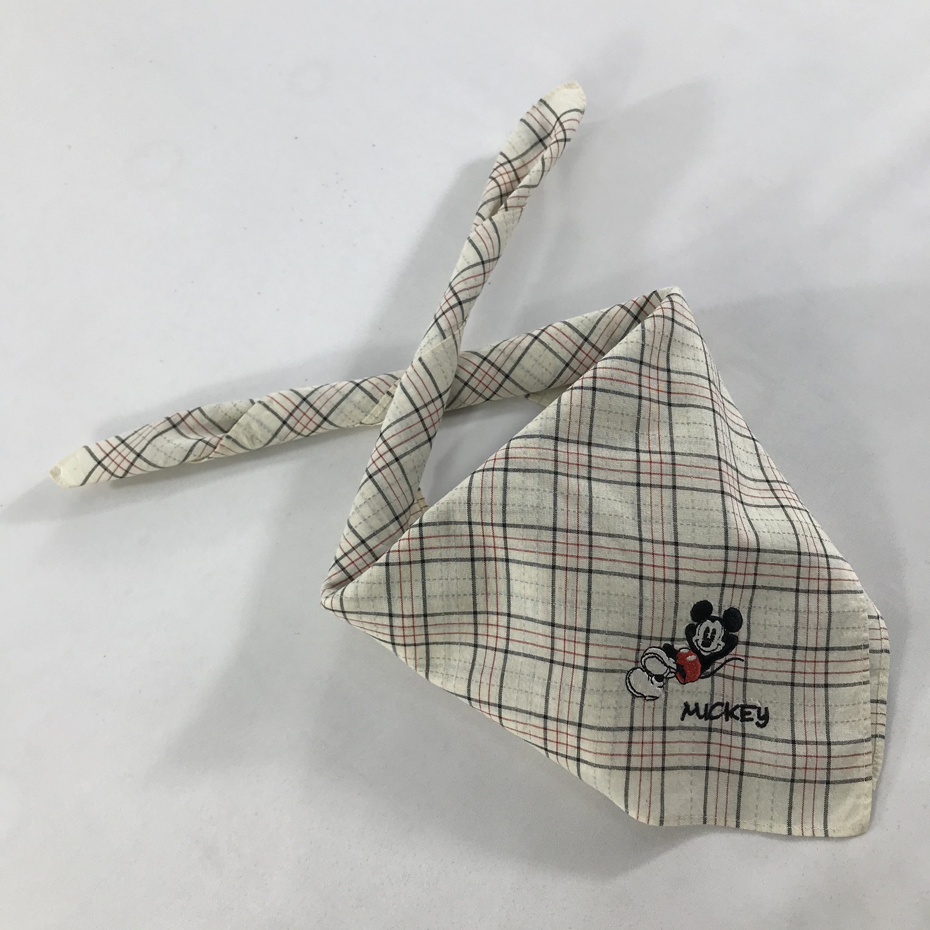 Mickey Mouse × Vintage Mickey Mouse Bandana / Handkerchief / Neckerchief - S1820 Size ONE SIZE - 6 Thumbnail