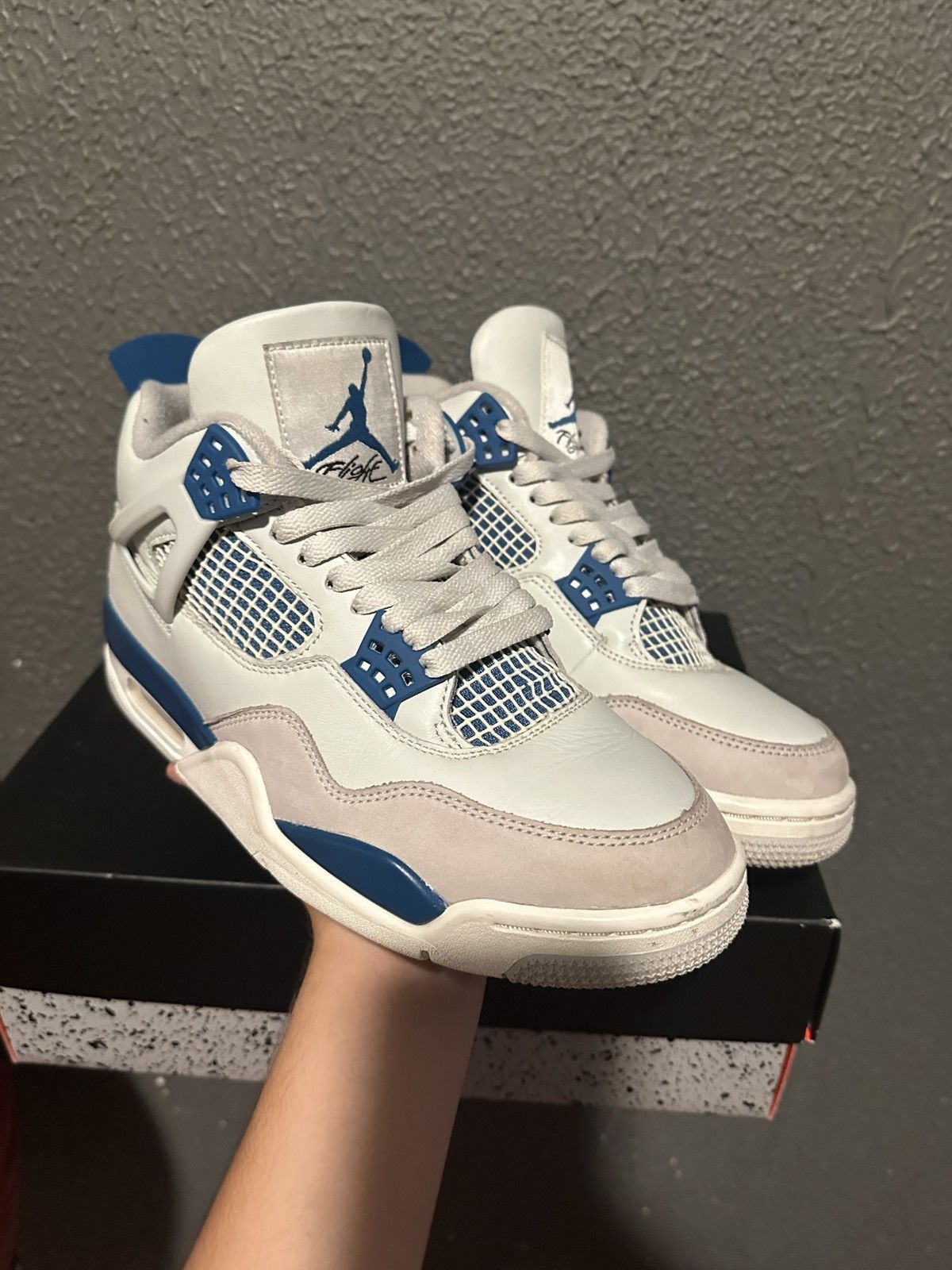 Jordan Brand Jordan 4 military blue size 8 Size US 8 / EU 41 - 2 Thumbnail