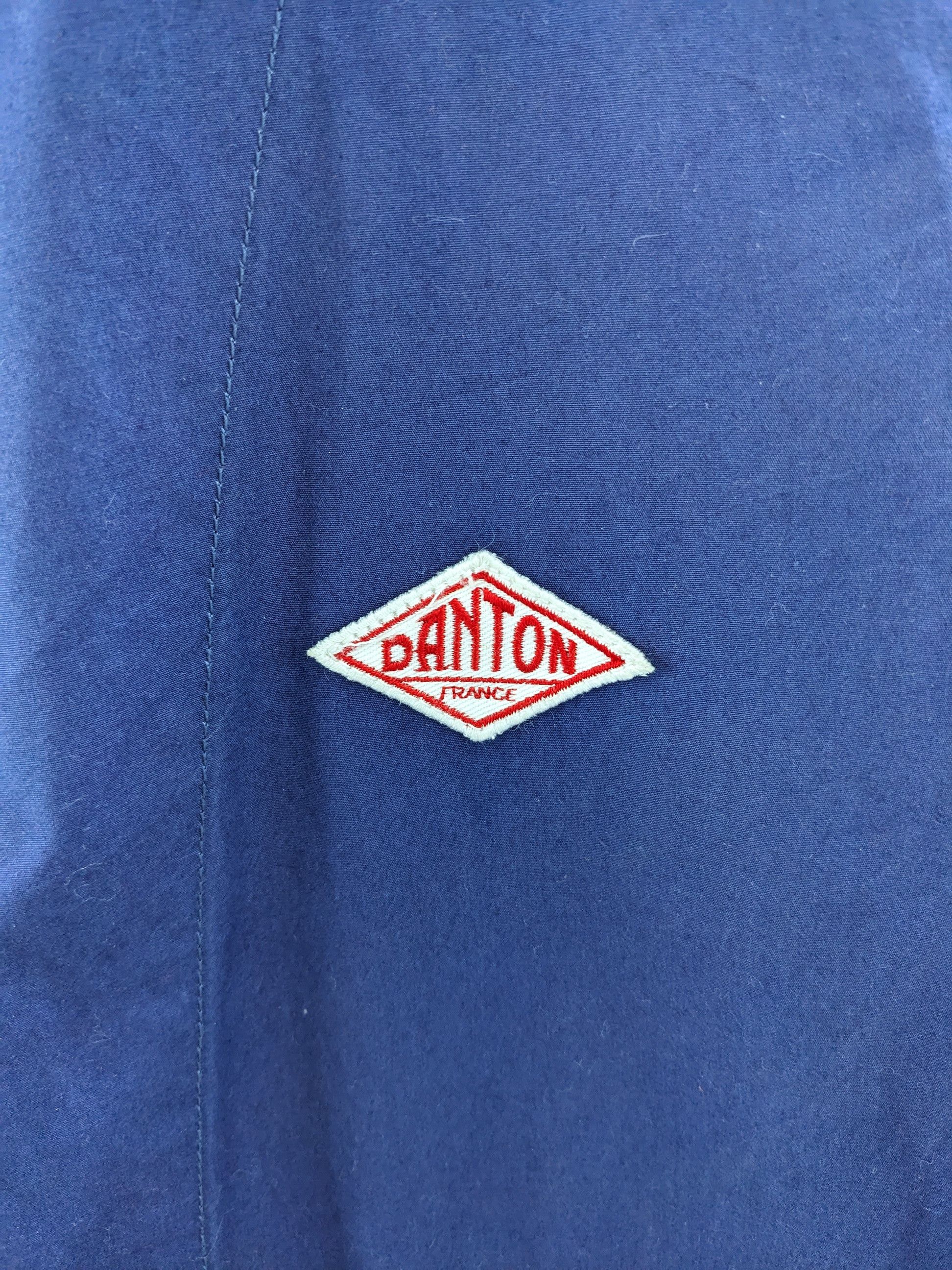 Danton × Le Grande Bleu (L.G.B.) × Vintage Vintage Danton Vetements de Travail Button Up Shirt Size M / US 6-8 / IT 42-44 - 7 Thumbnail