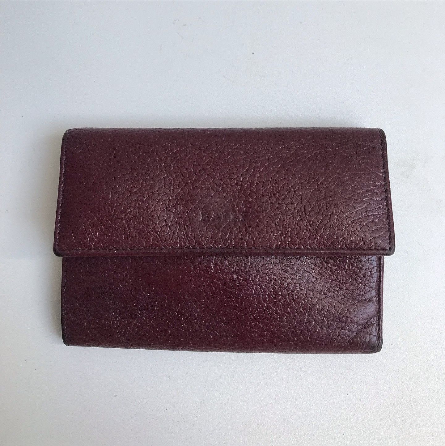 Bally Vintage Bally Wallet Purse bifold Leather red fiocchi Italy Size ONE SIZE - 10 Thumbnail