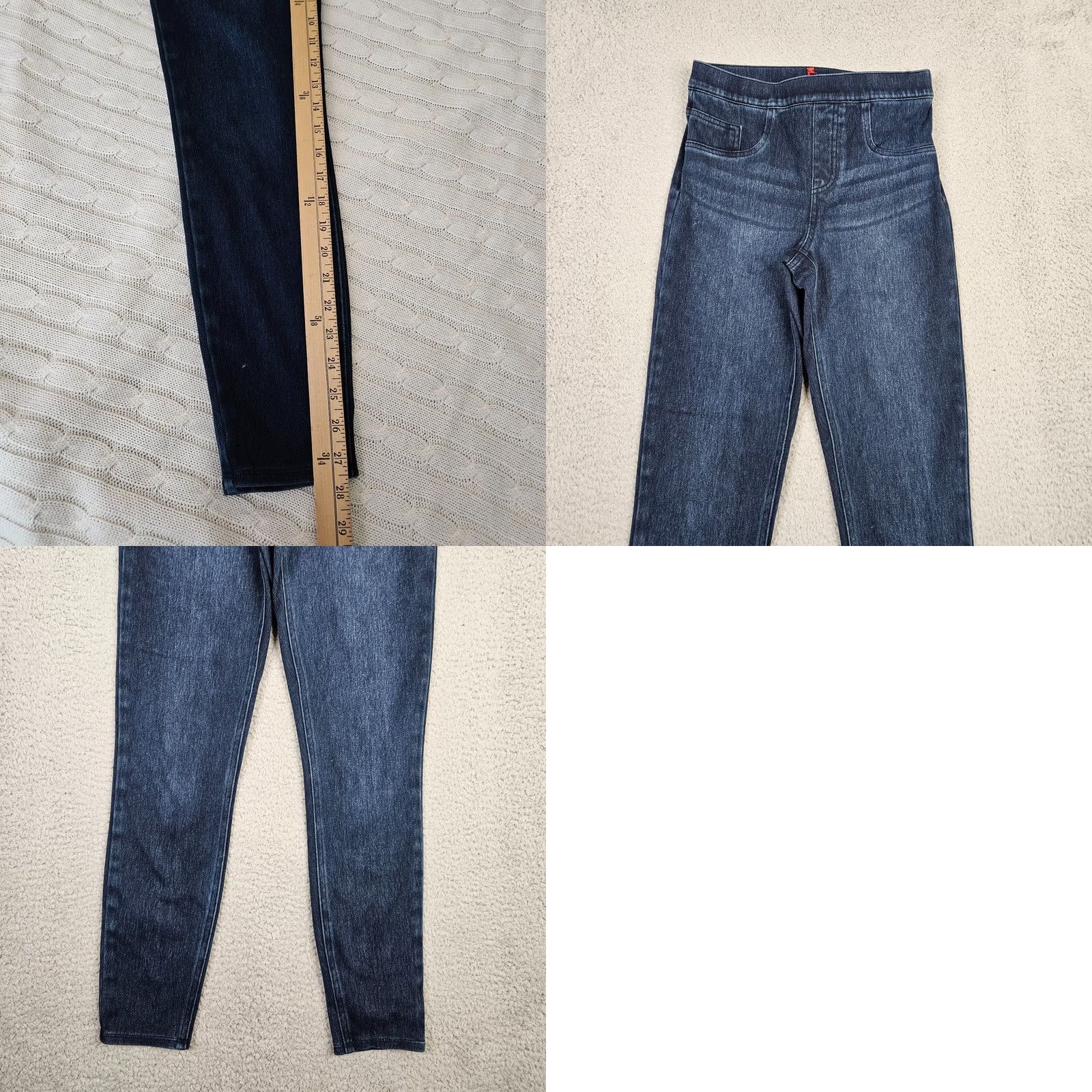 Spanx Spanx Jeans Skinny Regular S Belted Comfort Denim Blue Size S Women's Pants Jeans Black? Size 28" / US 6 / IT 42 - 8 Thumbnail