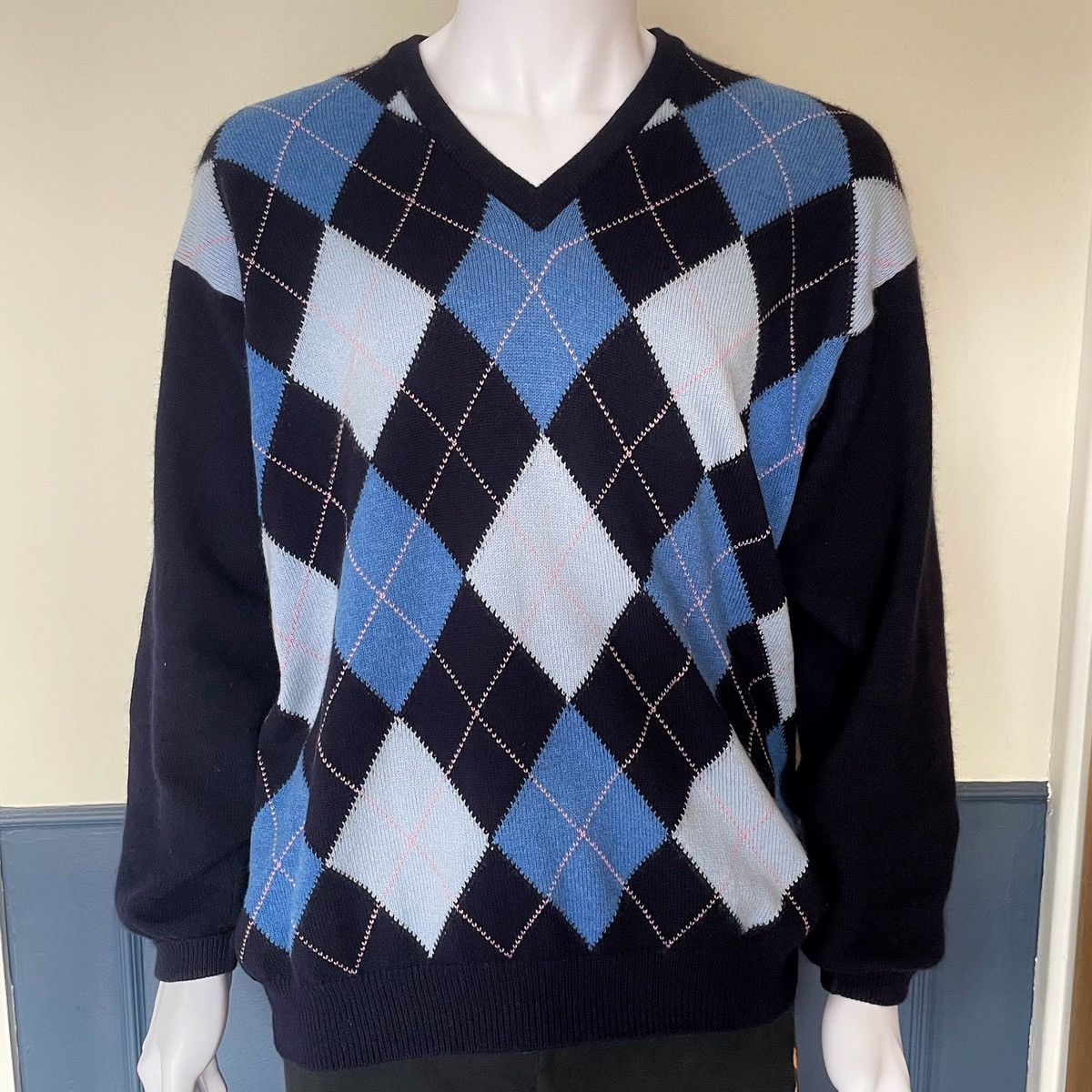 Lyle & Scott Lyle and Scott Blairgowrie Golf Club Angora and Wool Jumper Size US L / EU 52-54 / 3 - 1 Thumbnail