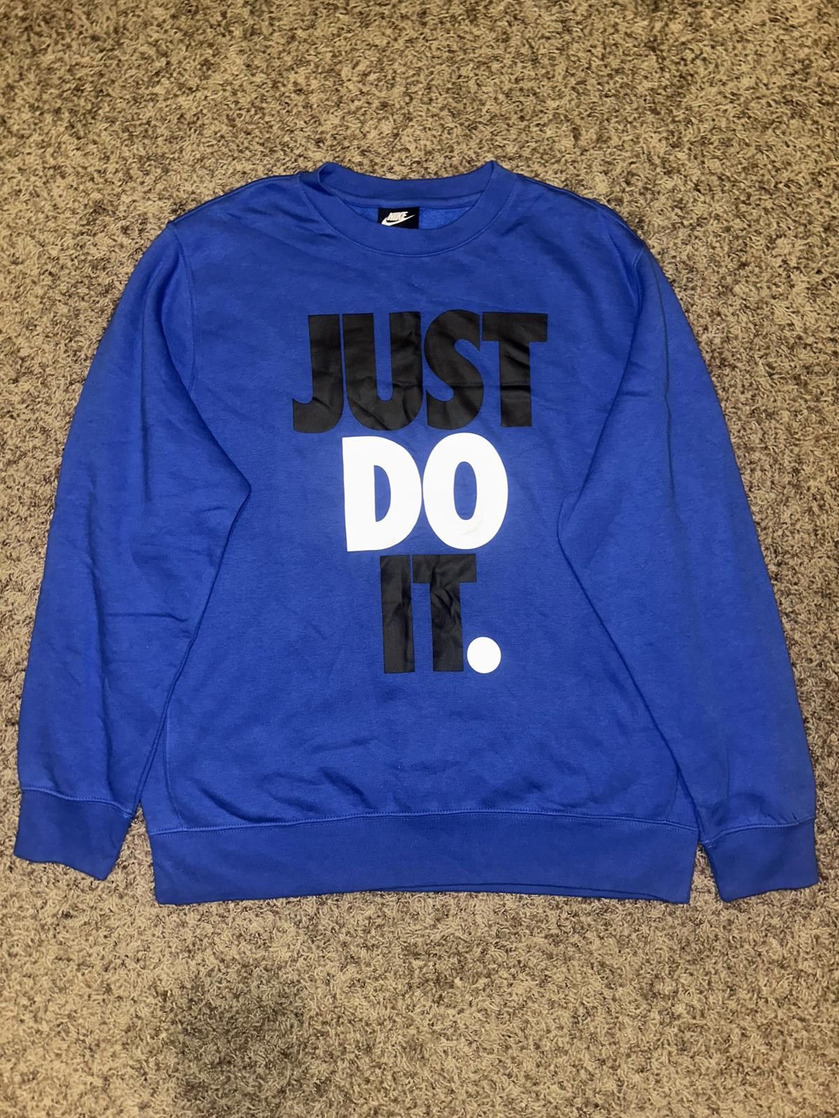 Nike Nike Men’s Sportswear Just Do It Fleece Sweatshirt Size US L / EU 52-54 / 3 - 1 Thumbnail