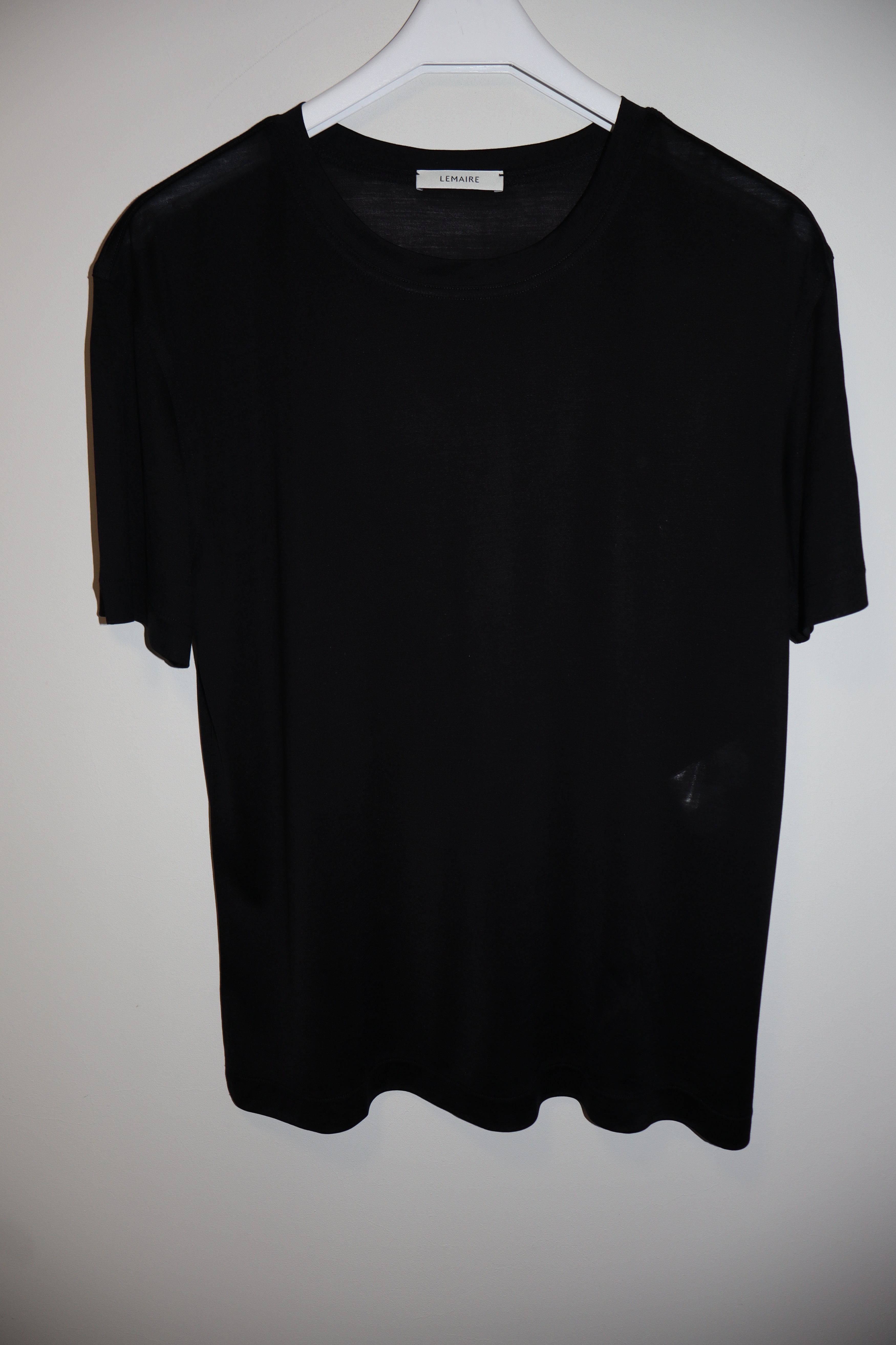Lemaire LEMAIRE Men T-Shirts TO1382 LJ1010 BK995 BLACK | Grailed