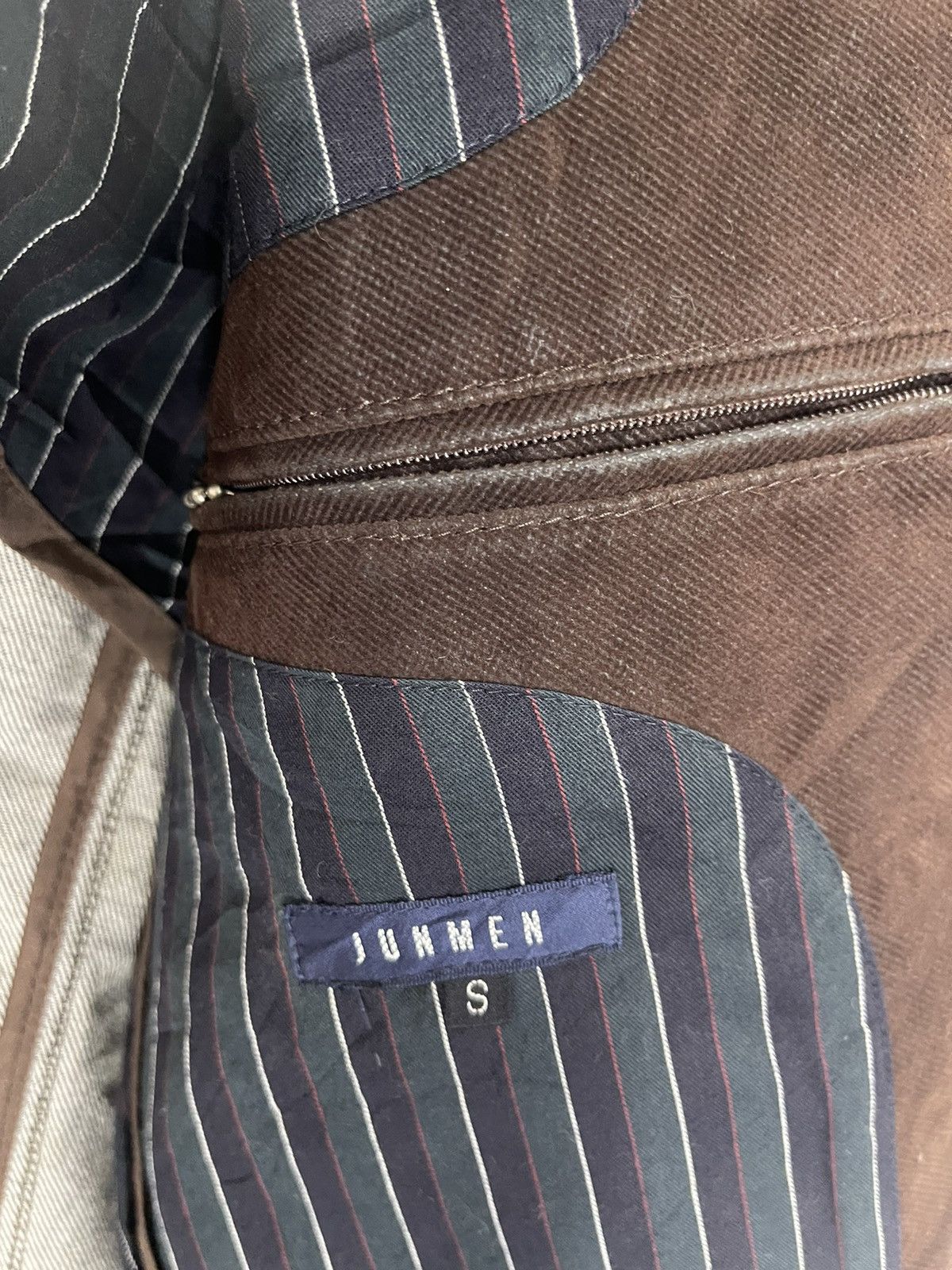 Japanese Brand × junhashimoto VINTAGE MOLESKIN JACKET JUNMEN DESIGNER Size US M / EU 48-50 / 2 - 4 Thumbnail