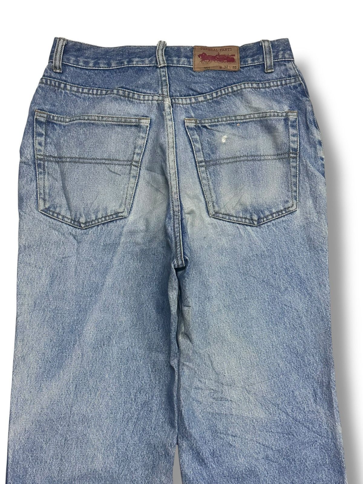 Other General Pant Vintage Jeans Baggy Style and Bluewash Size US 29 - 5 Thumbnail