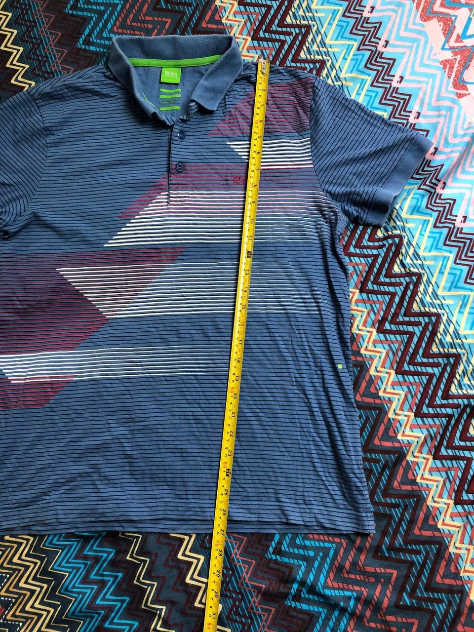 Hugo Boss Streetwear Hugo Boss logo T-Shirt Y2K Vintage Size US L / EU 52-54 / 3 - 7 Thumbnail