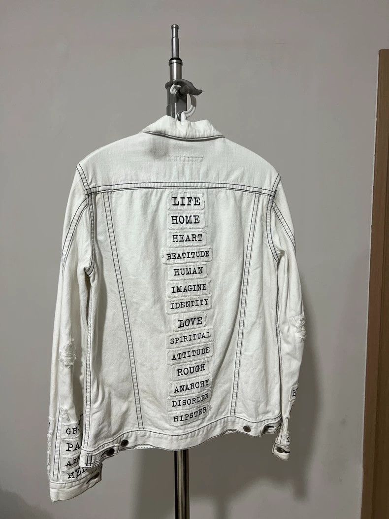 Number (N)ine Number (N)ine02ss patch slogan jacket 2503-Nextarrow Size US M / EU 48-50 / 2 - 7 Thumbnail